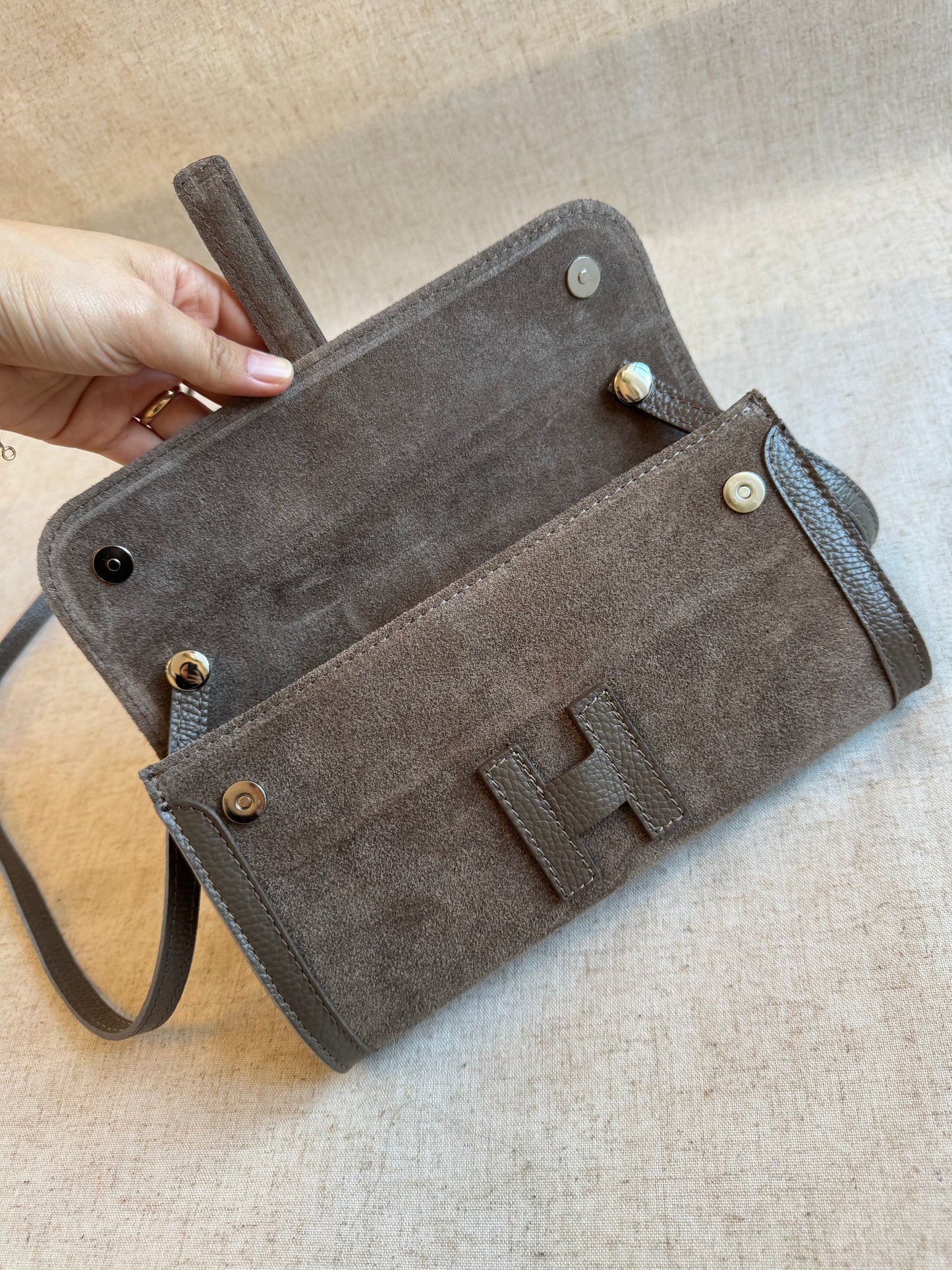Pochette Holo - con tracolla lunga interna