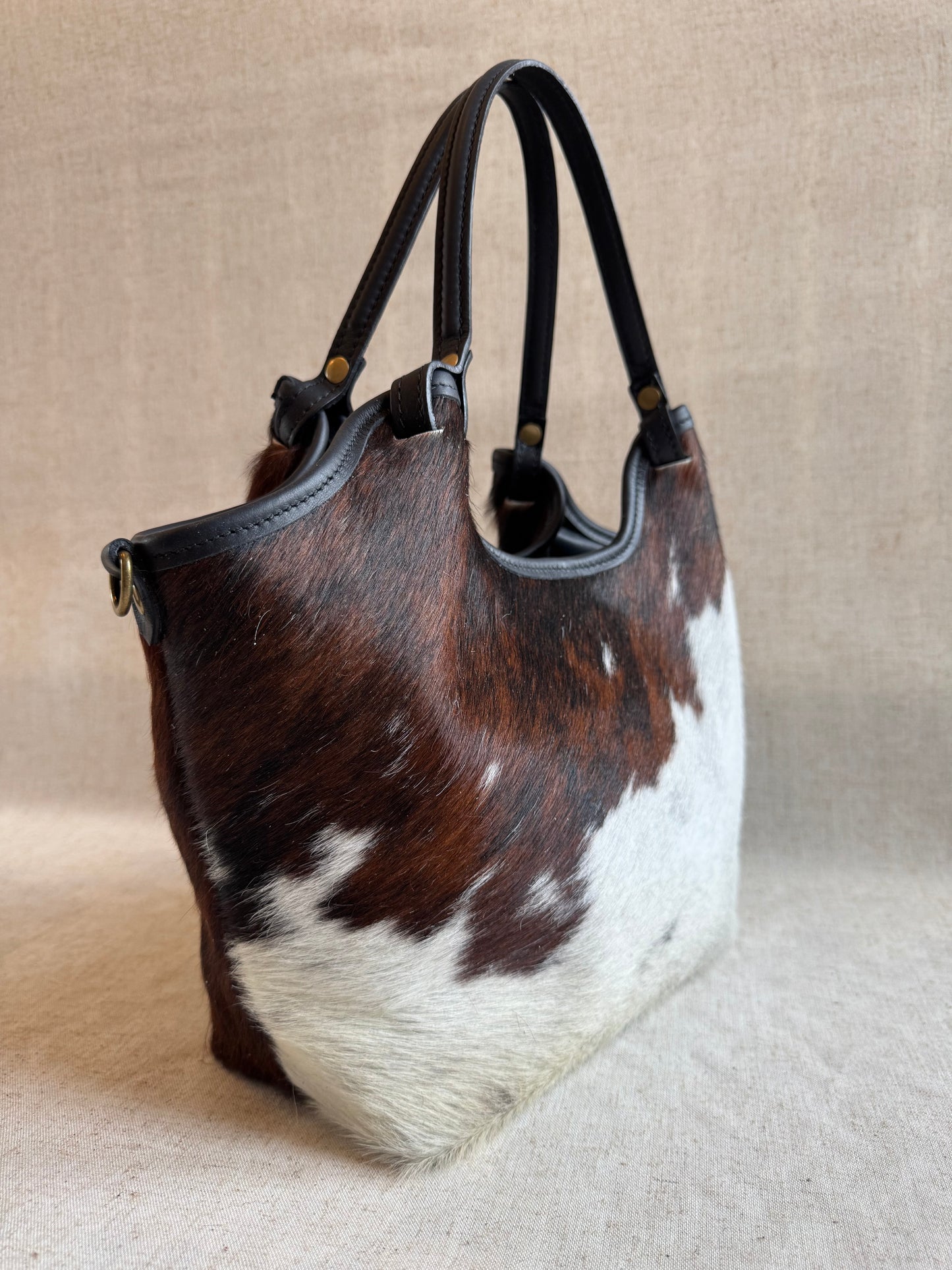 Borsa a spalla Roxy - cavallino, con tracolla lunga