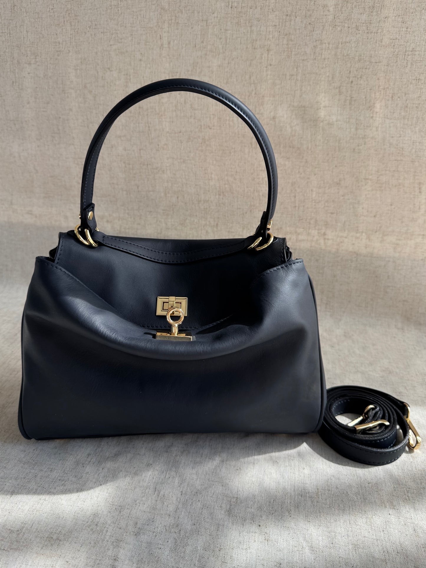 Borsa a spalla Ronnie - misura piccola, con tracolla lunga