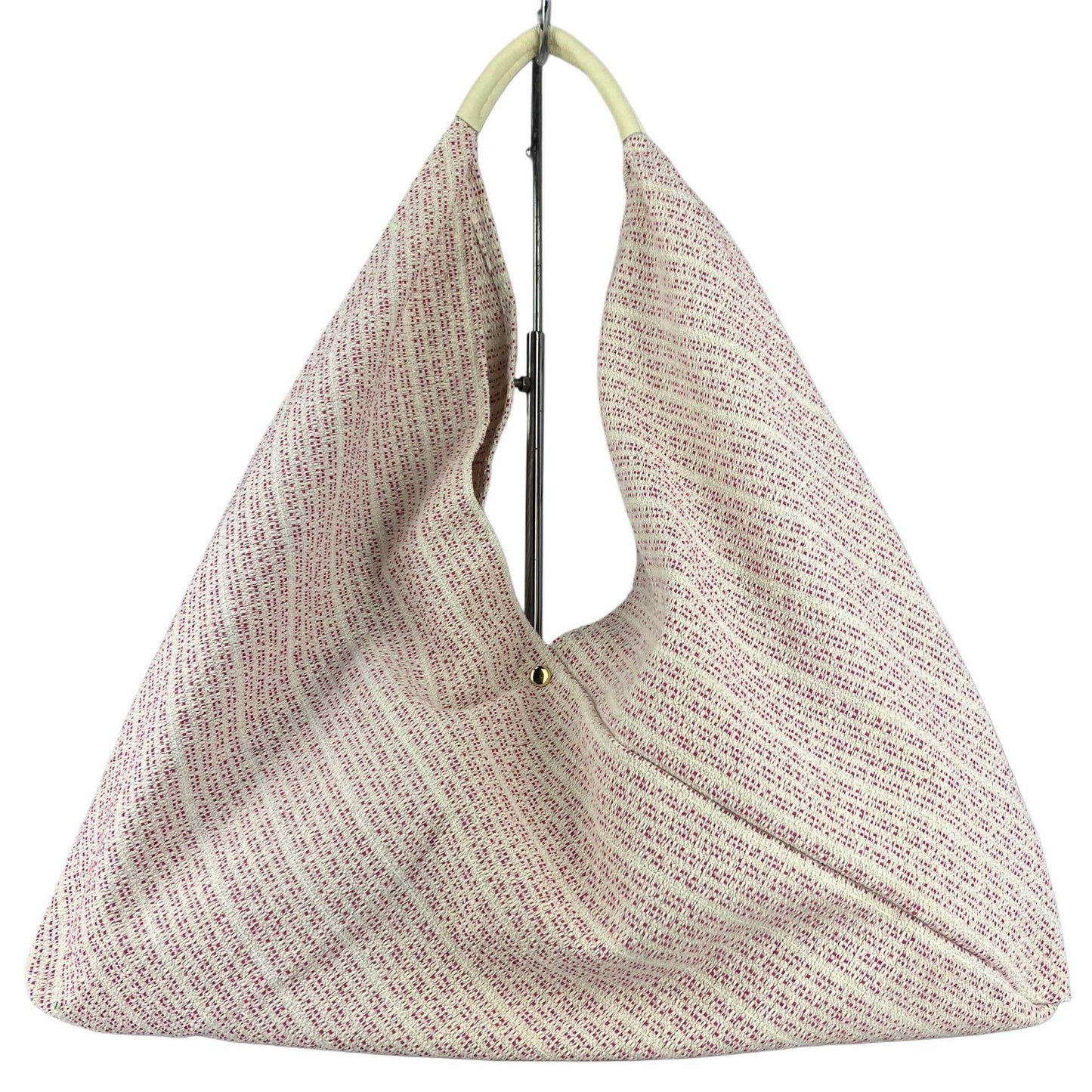 Maxi borsa a spalla Melissa in tessuto