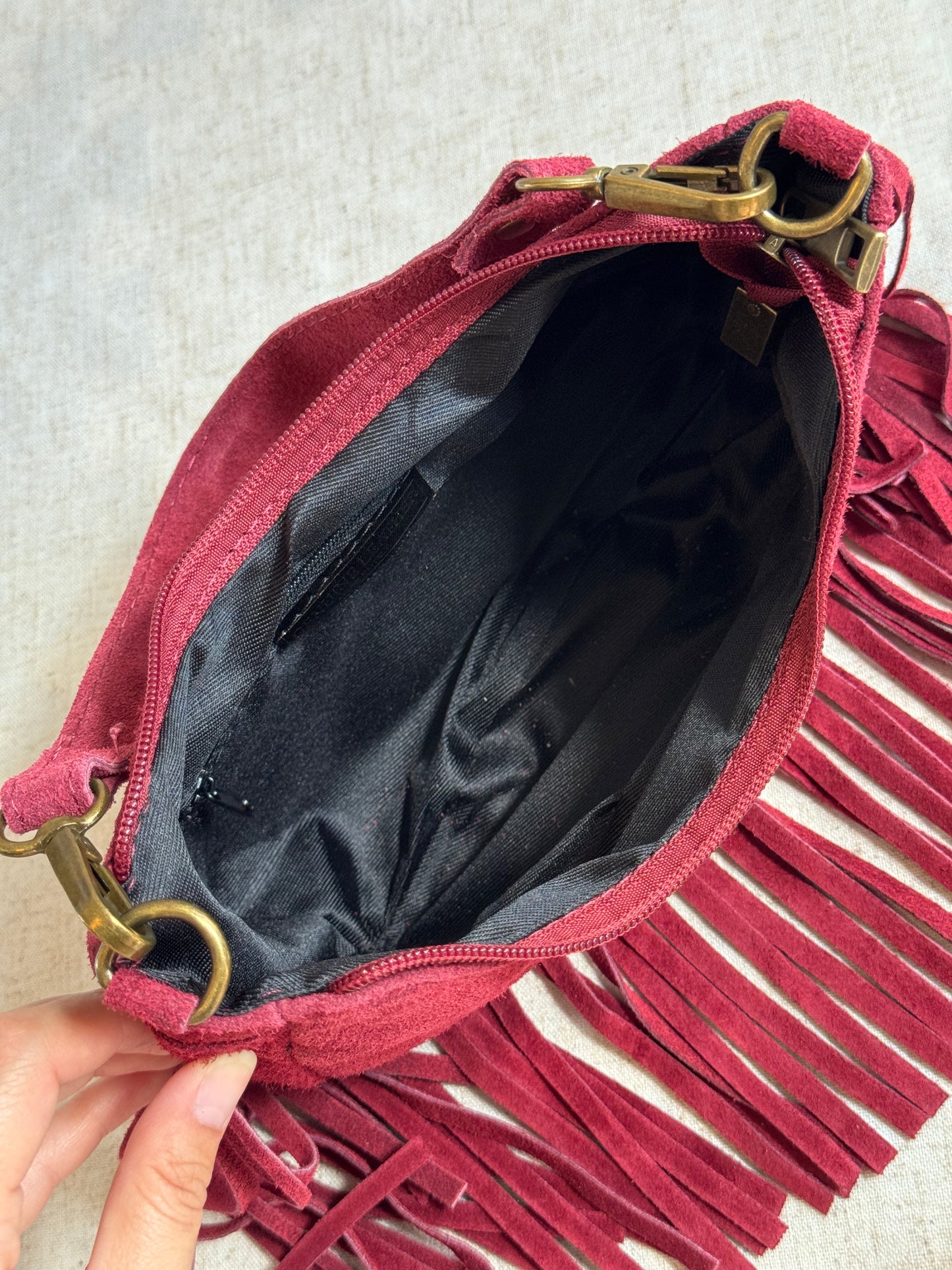 Borsa a spalla Meredith - con tracolla lunga