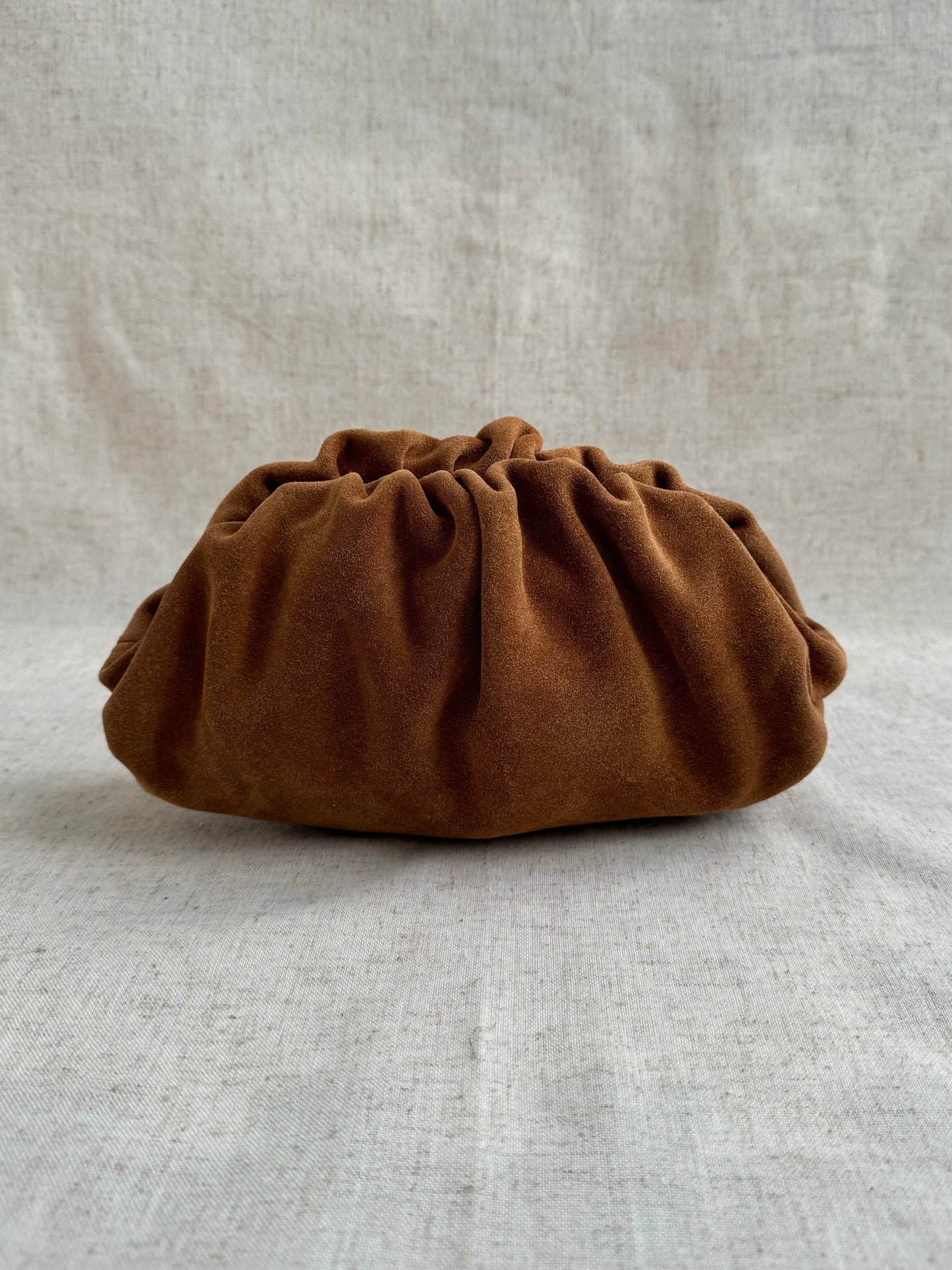Pochette Claudia - camoscio, con tracolla