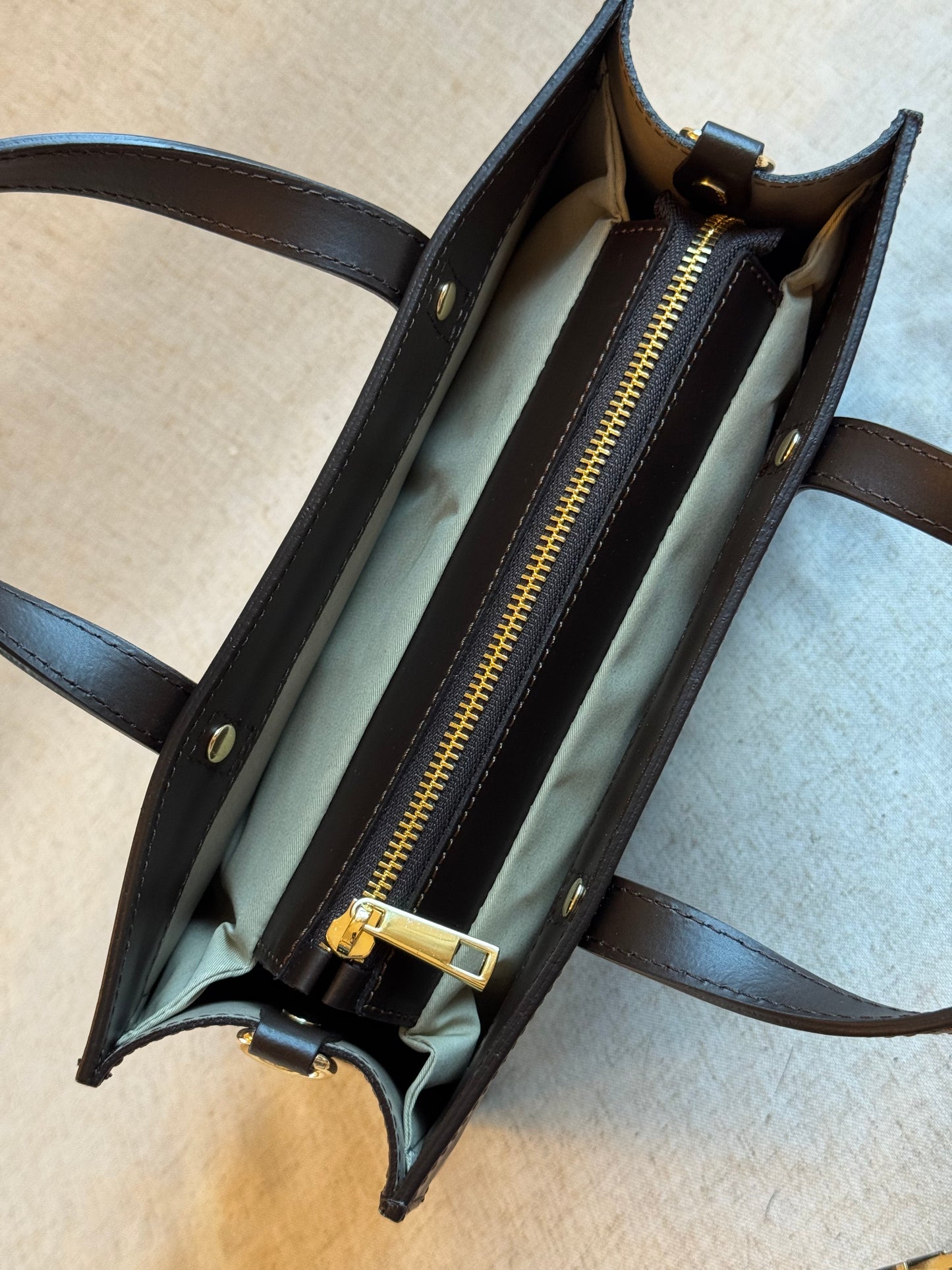 Borsa Aria - cavallino, con tracolla lunga