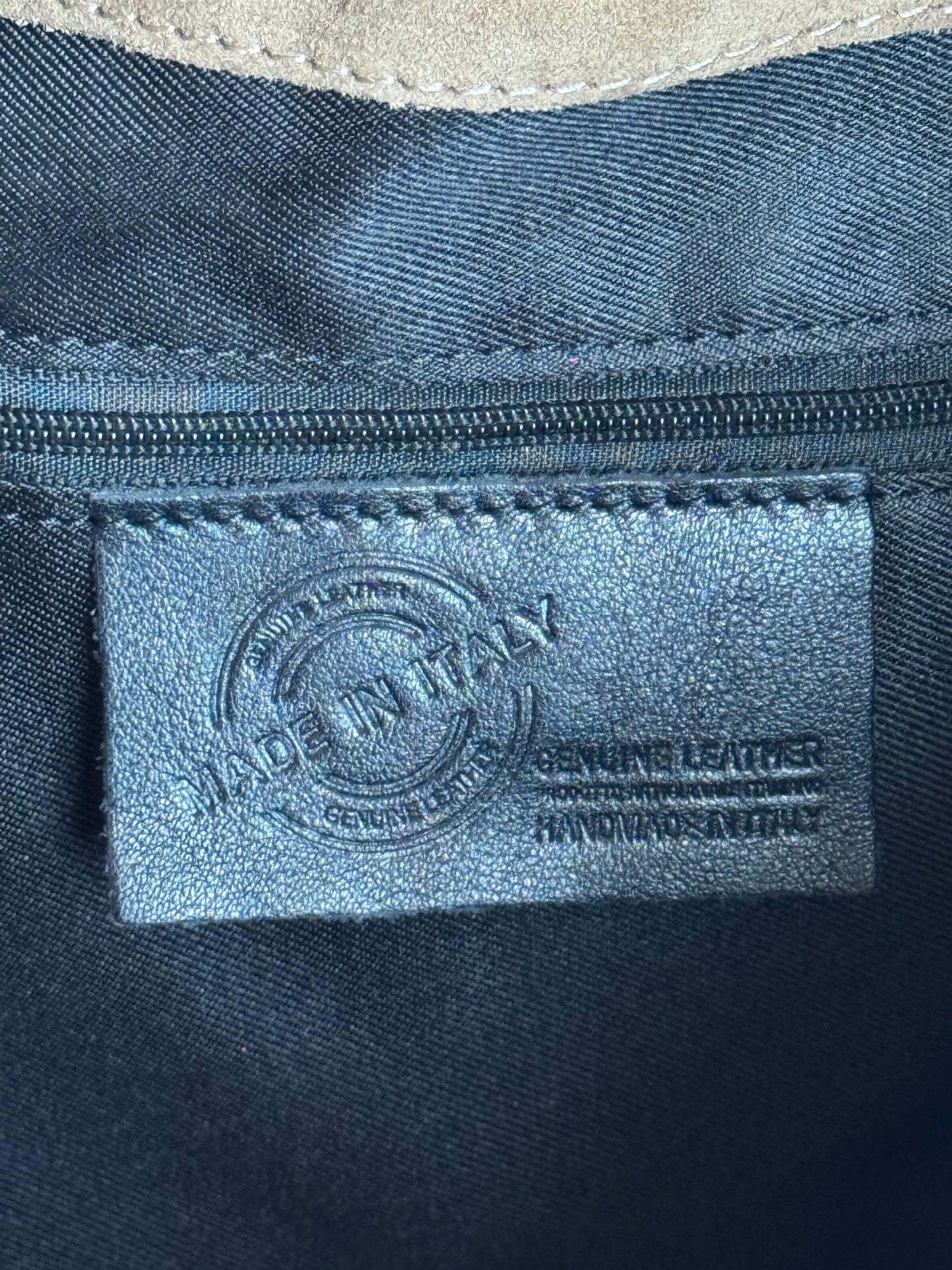 Borsa Chantal - camoscio, manico regolabile