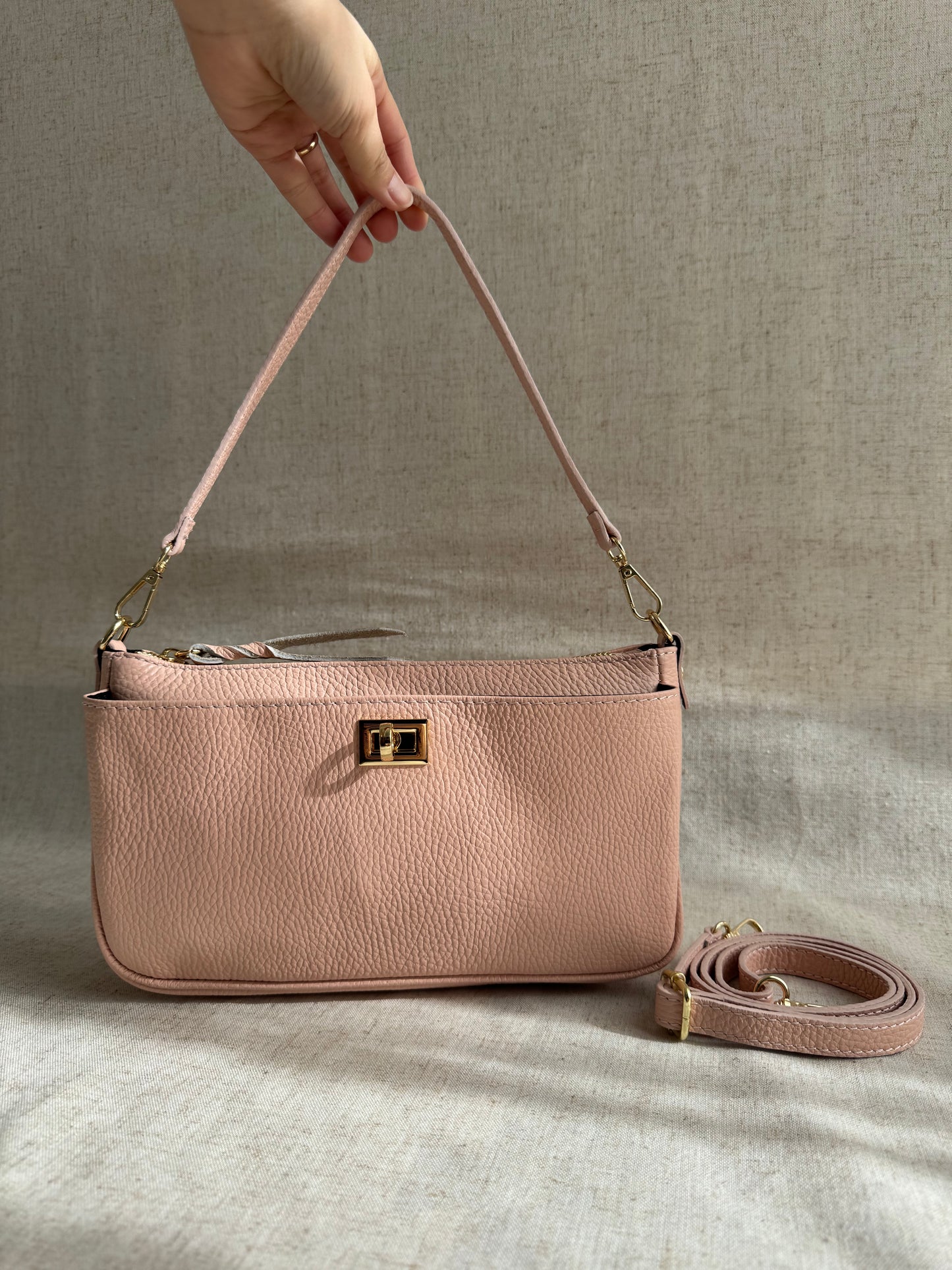 Borsa a spalla Nadine - con tracolla lunga