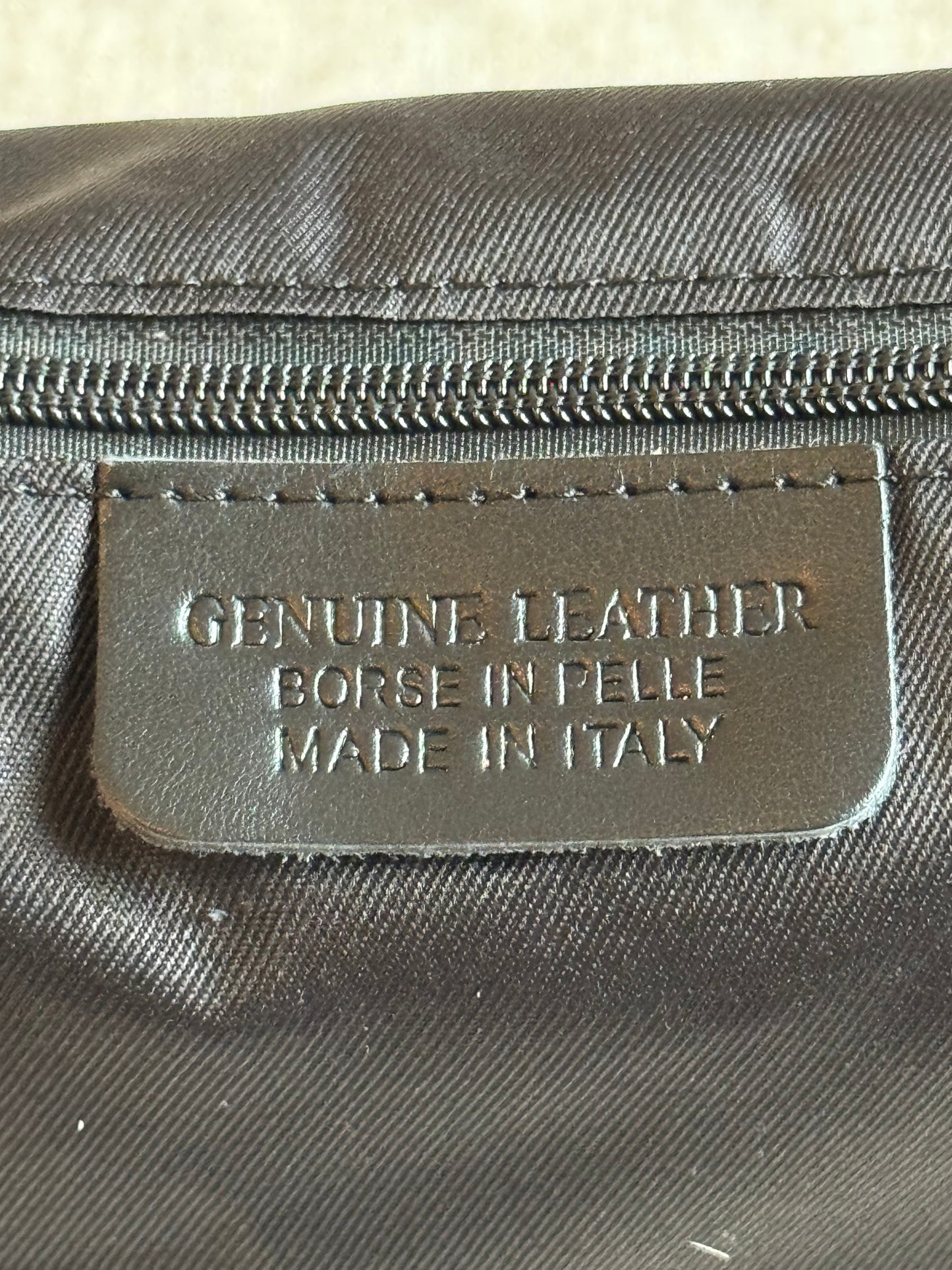 Borsa Gabriella - cavallino, con tracolla lunga