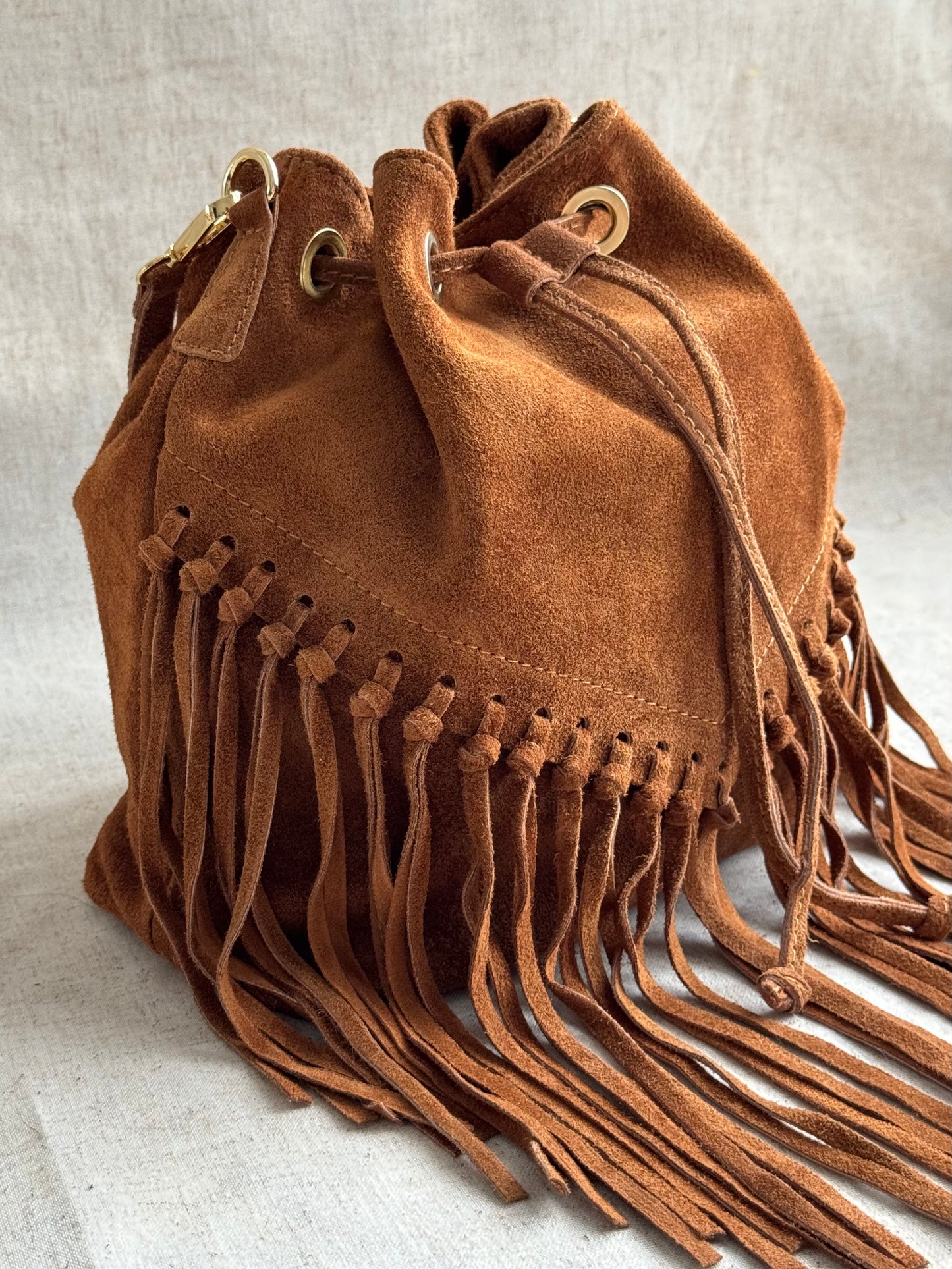 Borsa secchiello Rodeo - con tracolla lunga
