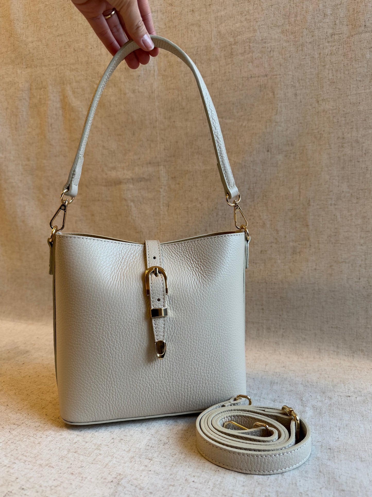 Borsa a spalla Daisy - con tracolla lunga