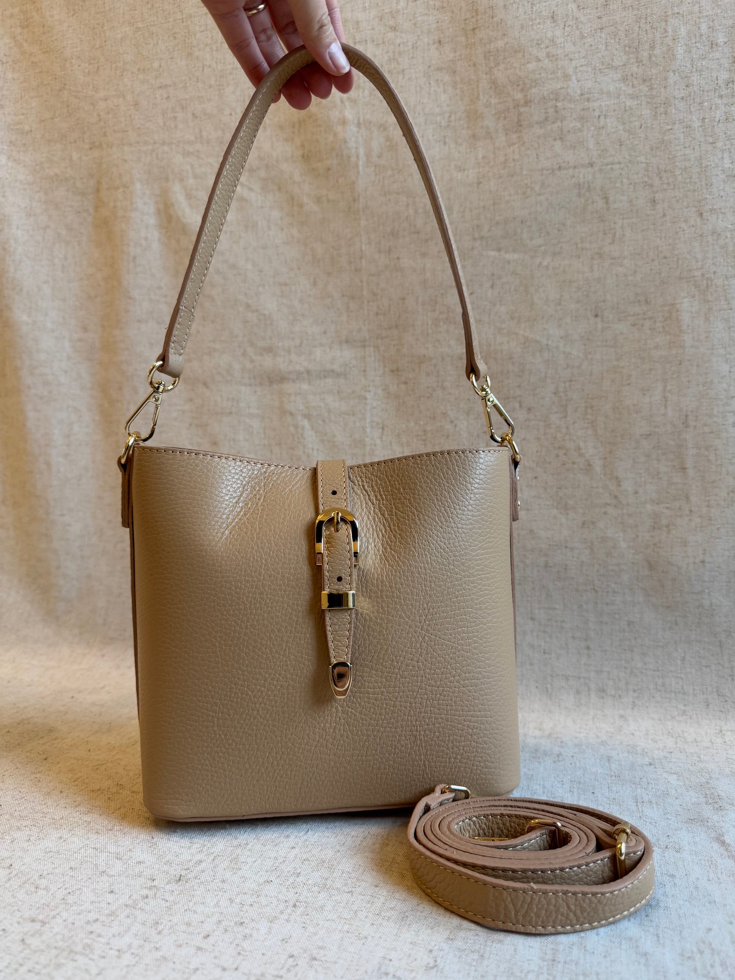 Borsa a spalla Daisy - con tracolla lunga