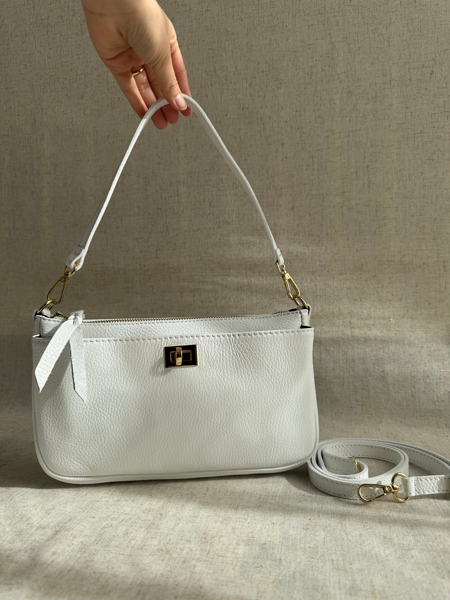 Borsa a spalla Nadine - con tracolla lunga