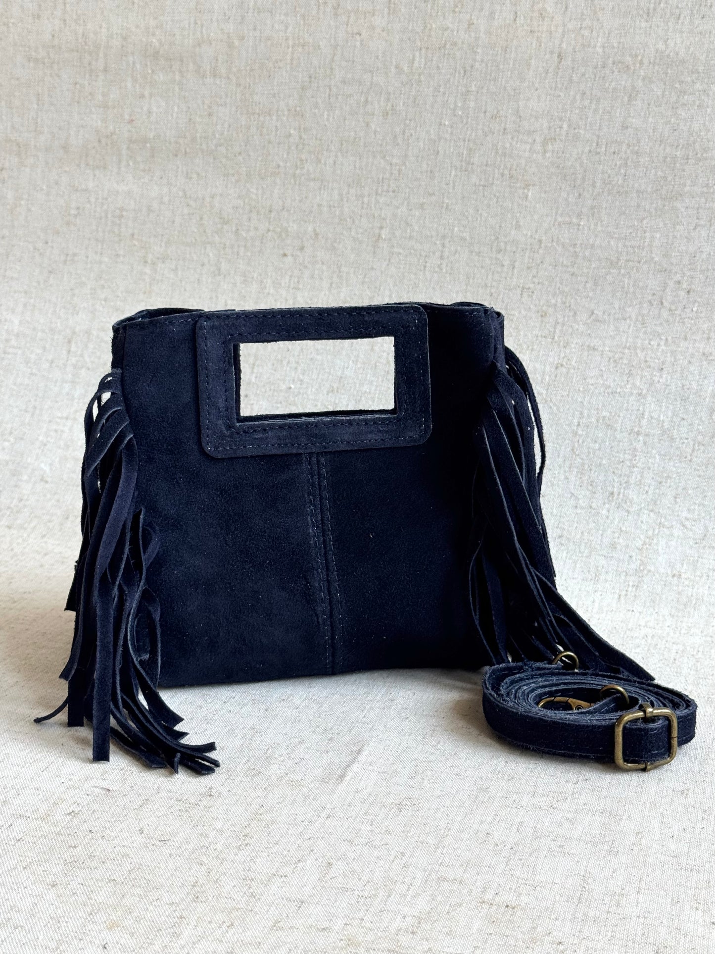 Borsa a mano Riri - misura piccola, con tracolla lunga