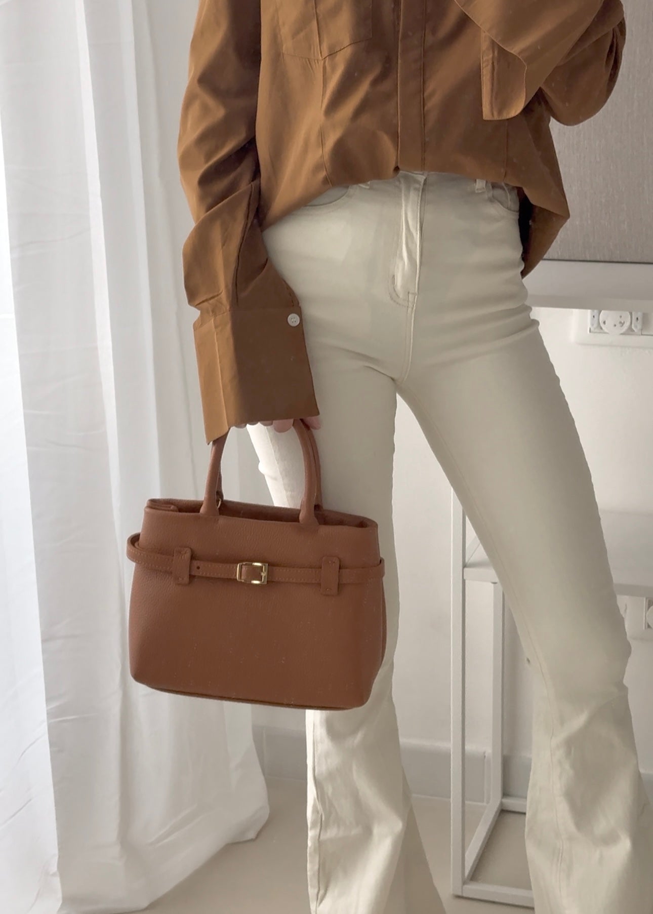 Borsa a mano Emma - con tracolla lunga