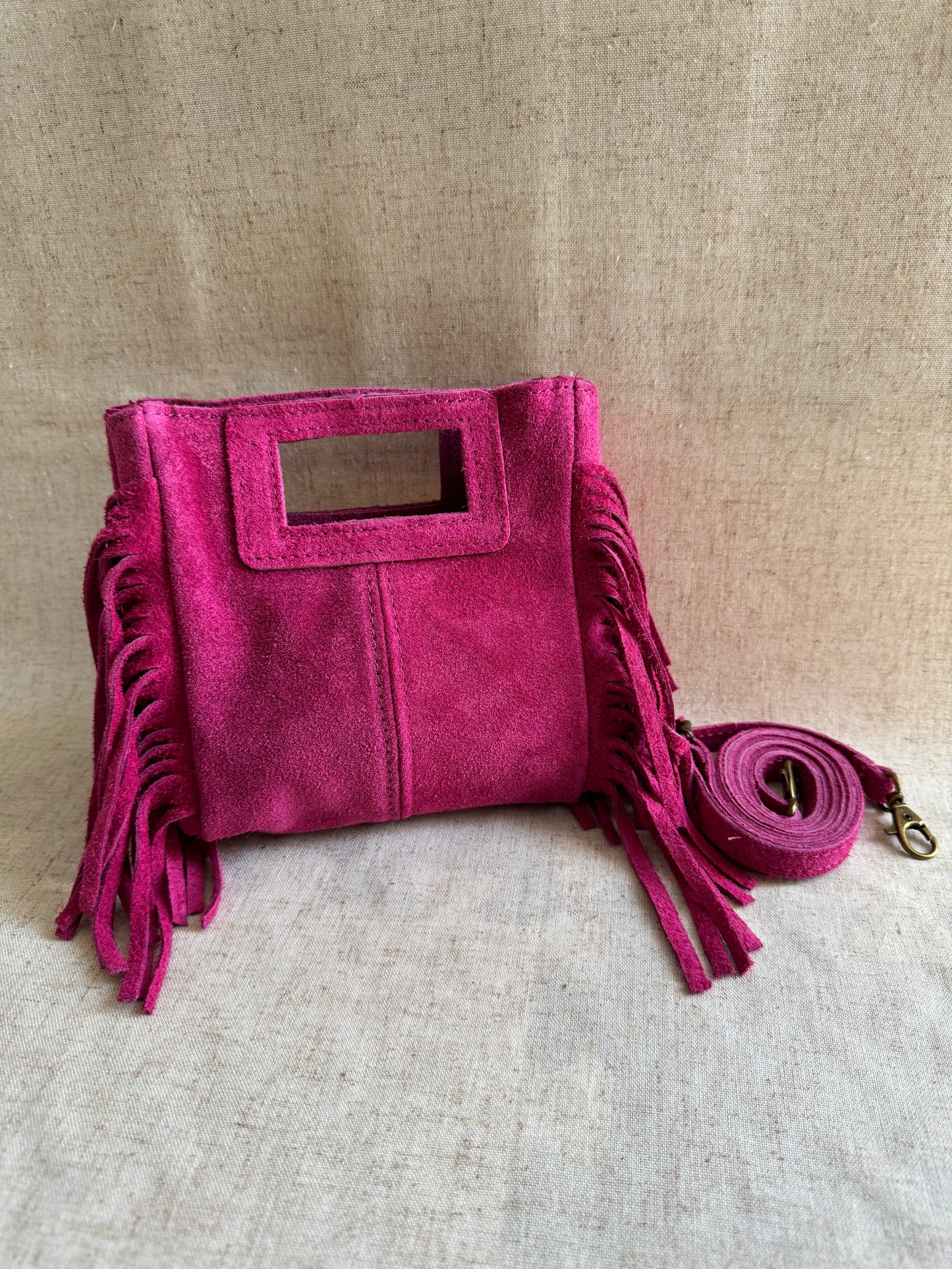 Borsa a mano Riri - misura piccola, con tracolla lunga