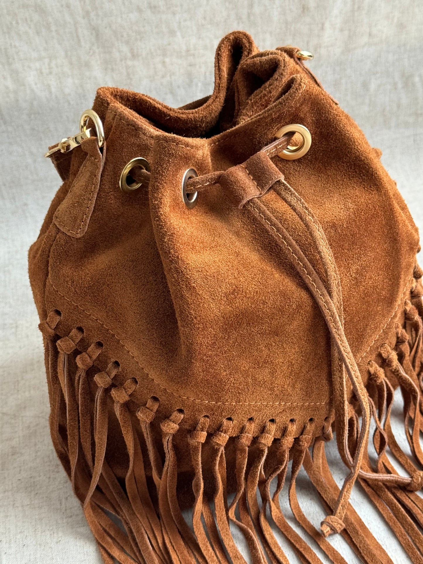 Borsa secchiello Rodeo - con tracolla lunga