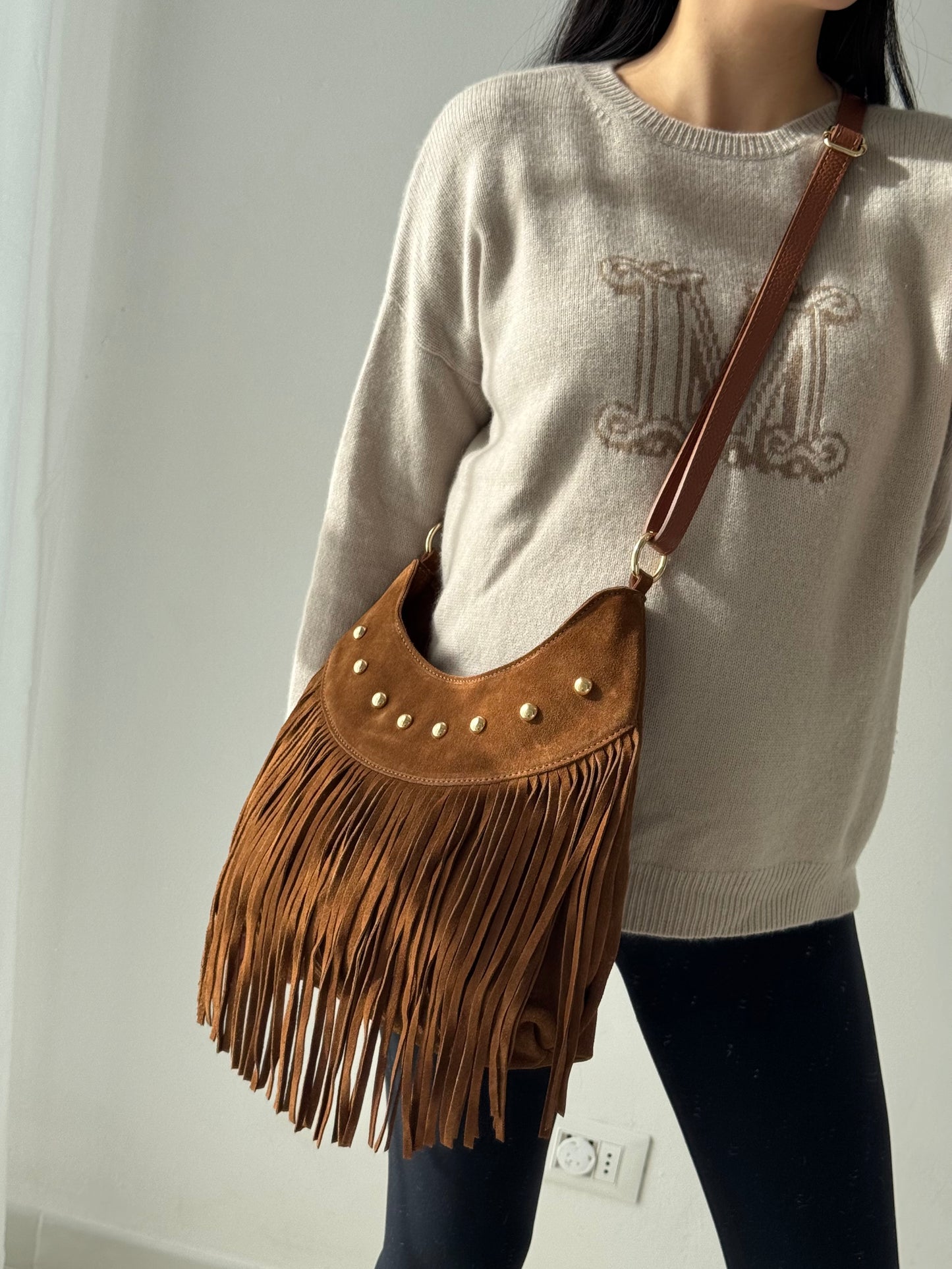 Borsa a spalla Lina - con tracolla lunga