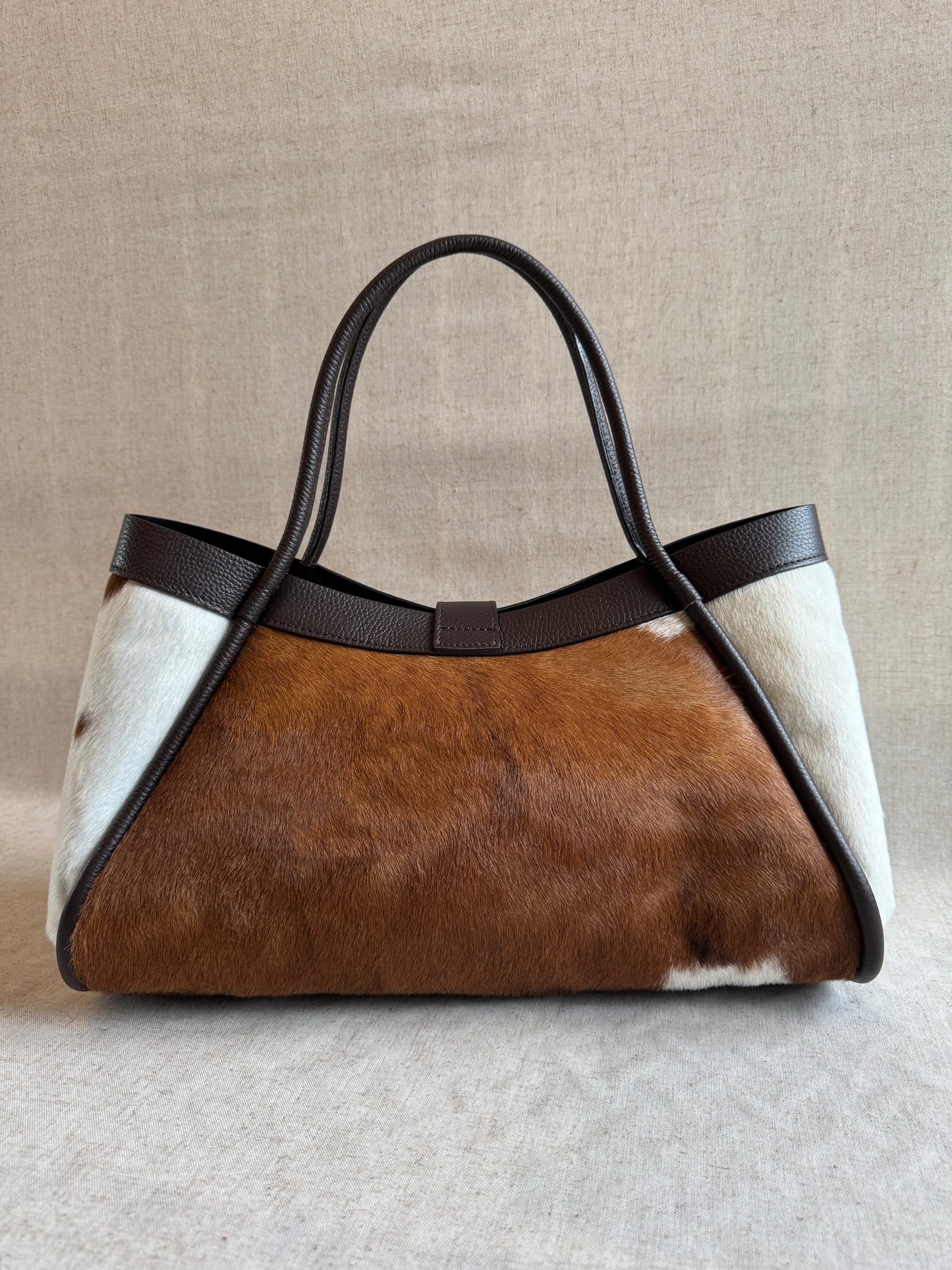 Preordine: Maxi borsa Carla - cavallino, con tracolla lunga