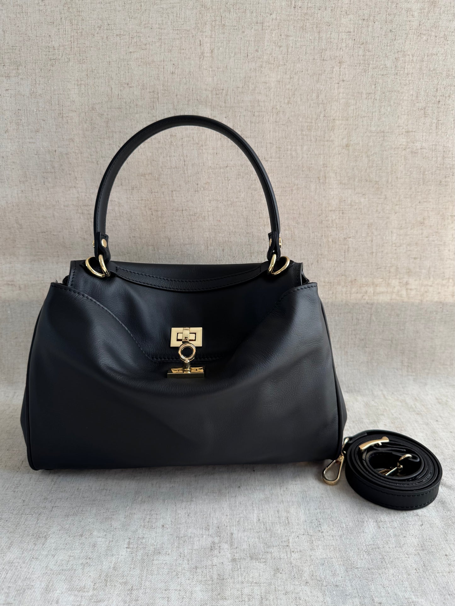 Borsa a spalla Ronnie - misura piccola, con tracolla lunga