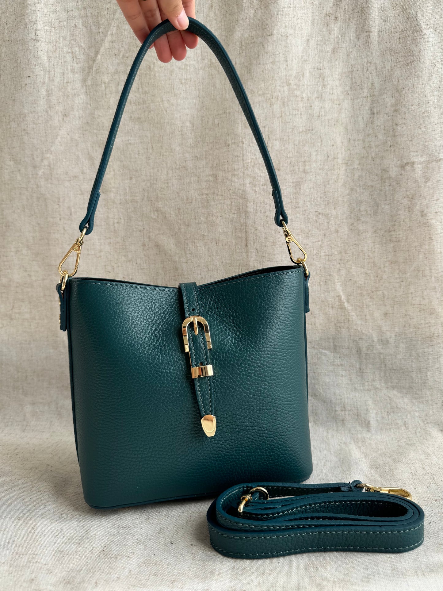 Borsa a spalla Daisy - con tracolla lunga