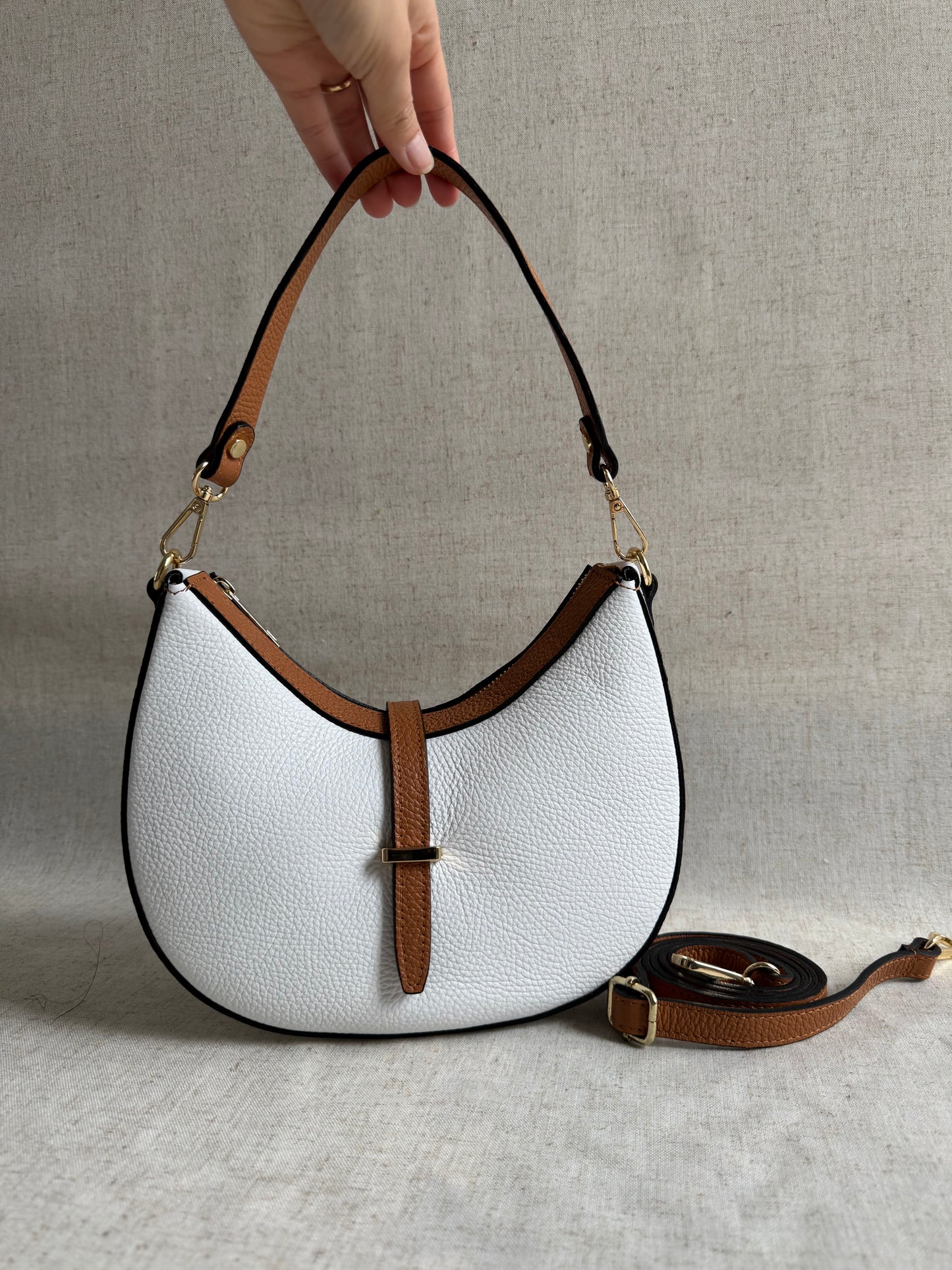 Borsa a spalla Moon - con tracolla lunga