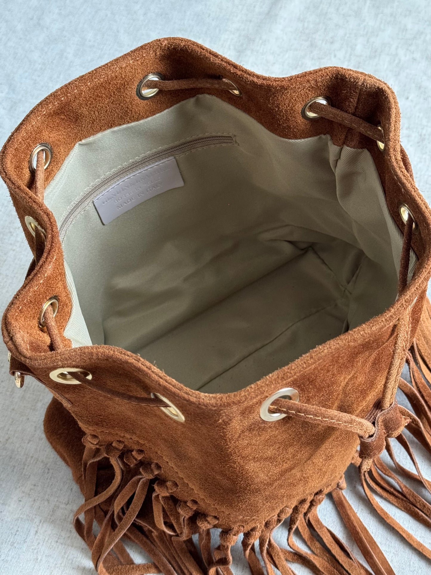 Borsa secchiello Rodeo - con tracolla lunga