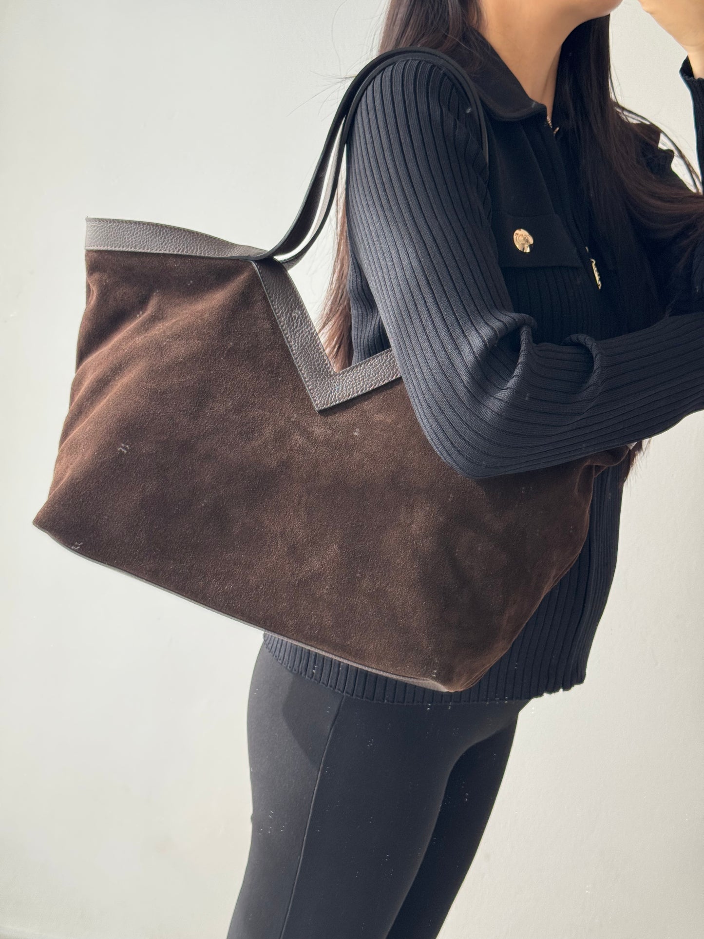 Borsa a spalla Ylenia - camoscio