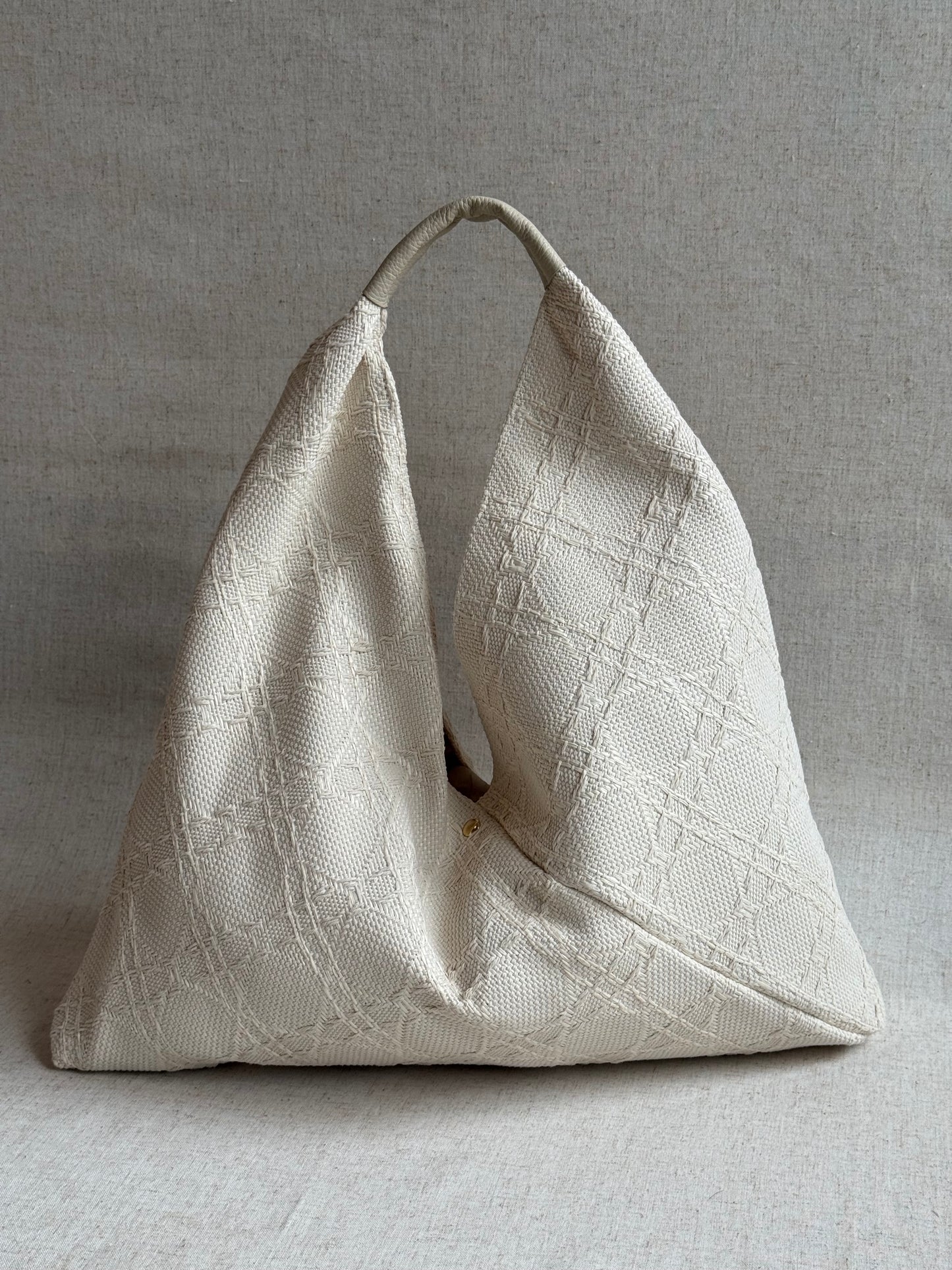 Borsa Melissa - misura grande, rafia