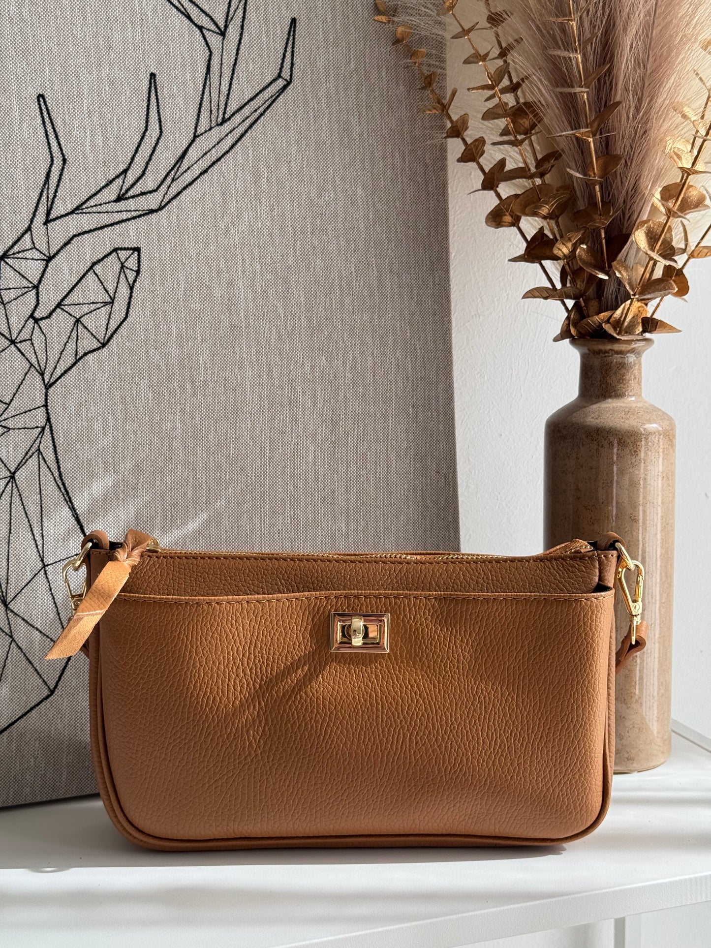 Borsa a spalla Nadine - con tracolla lunga
