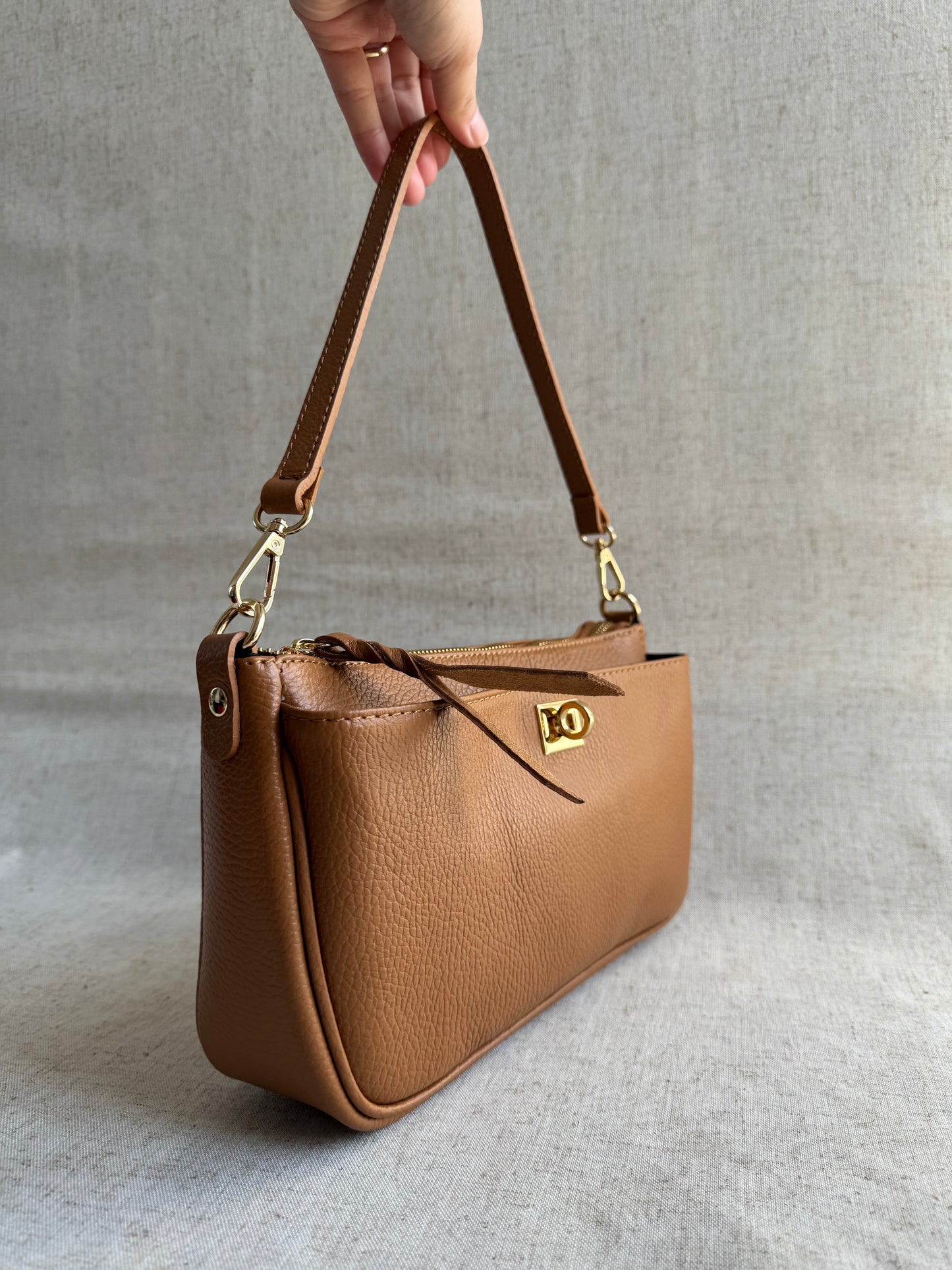 Borsa a spalla Nadine - con tracolla lunga