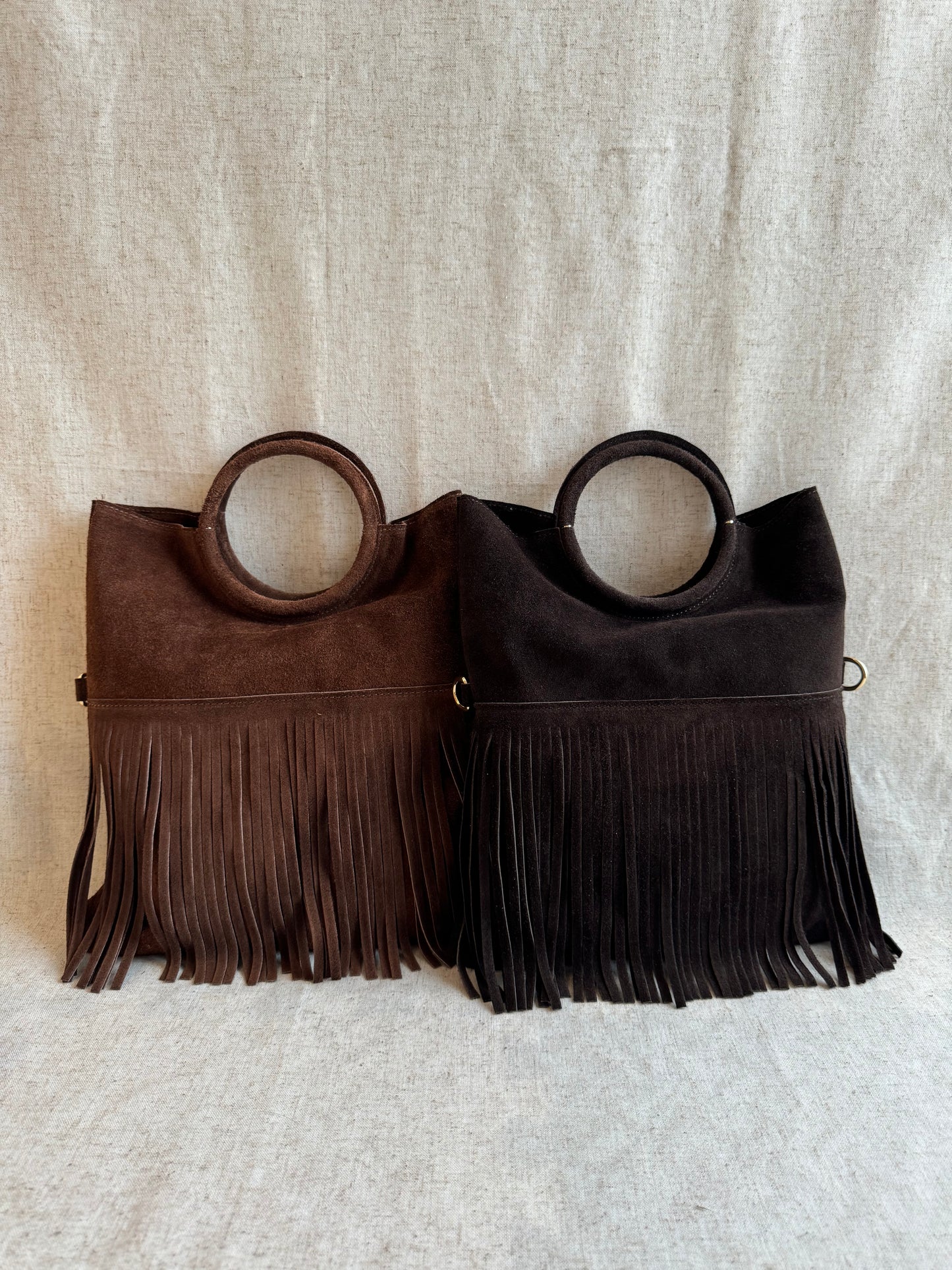 Borsa a mano Lea - con tracolla lunga