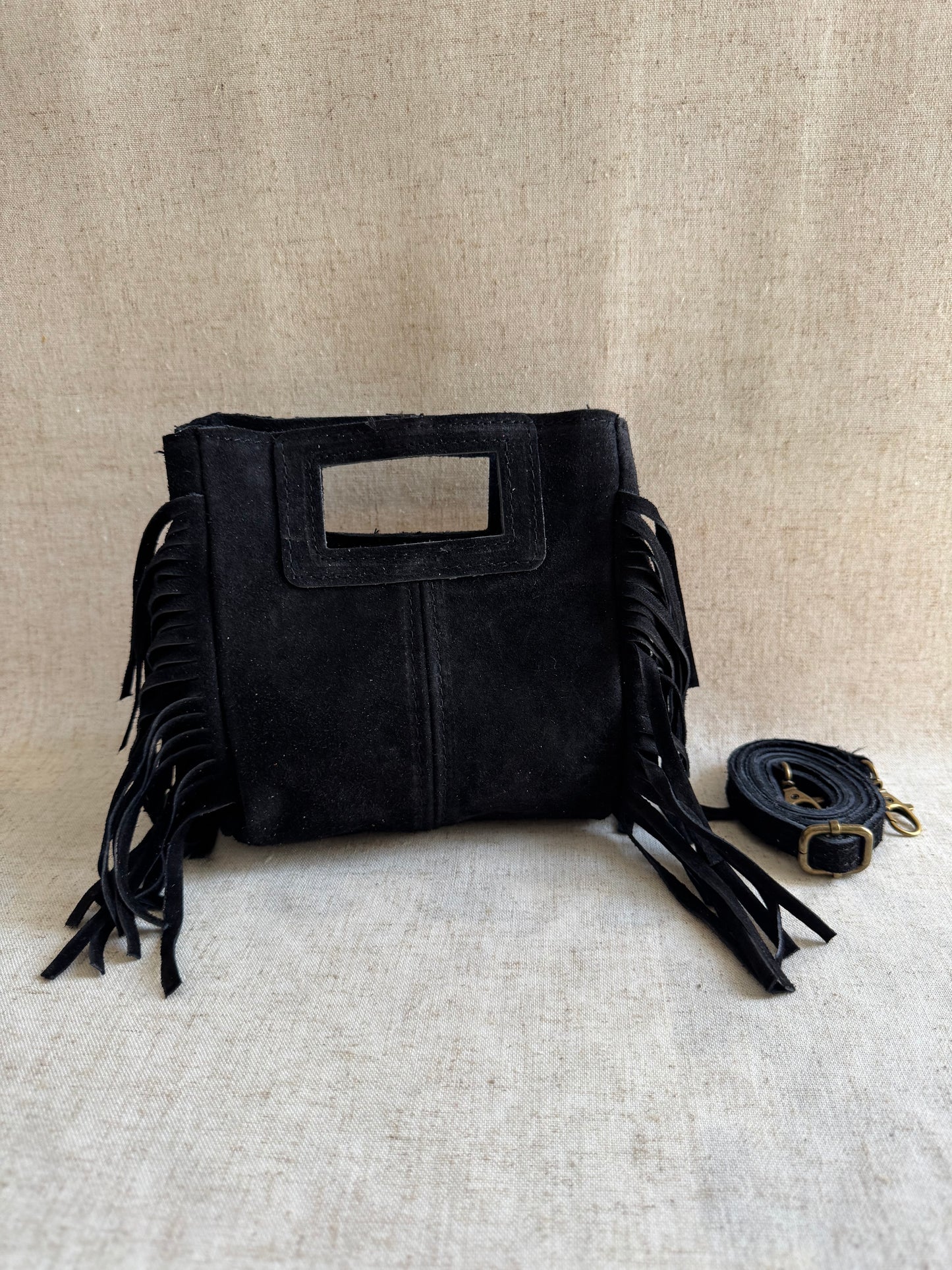 Borsa a mano Riri - misura piccola, con tracolla lunga