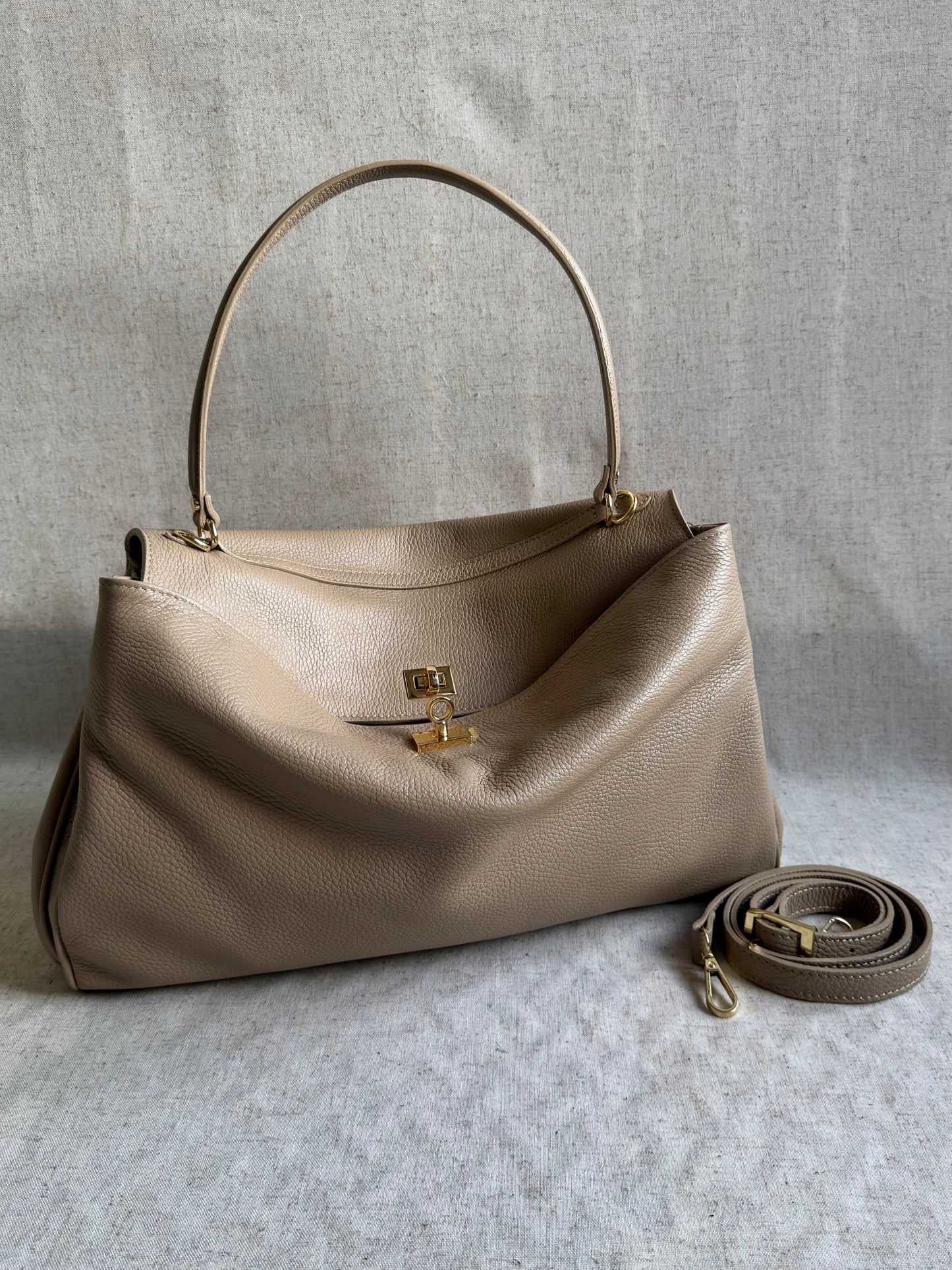 Maxi borsa a spalla Ronnie - con tracolla lunga