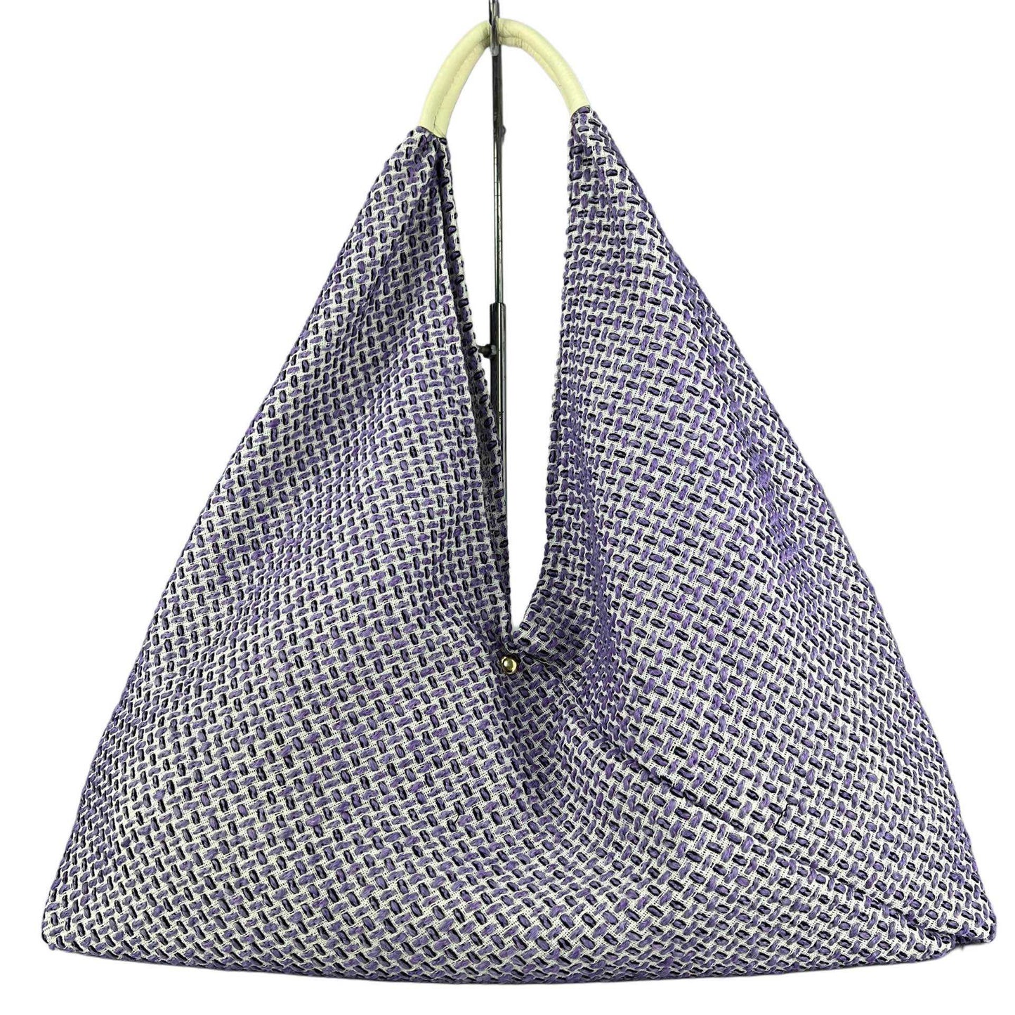 Maxi borsa a spalla Melissa in tessuto