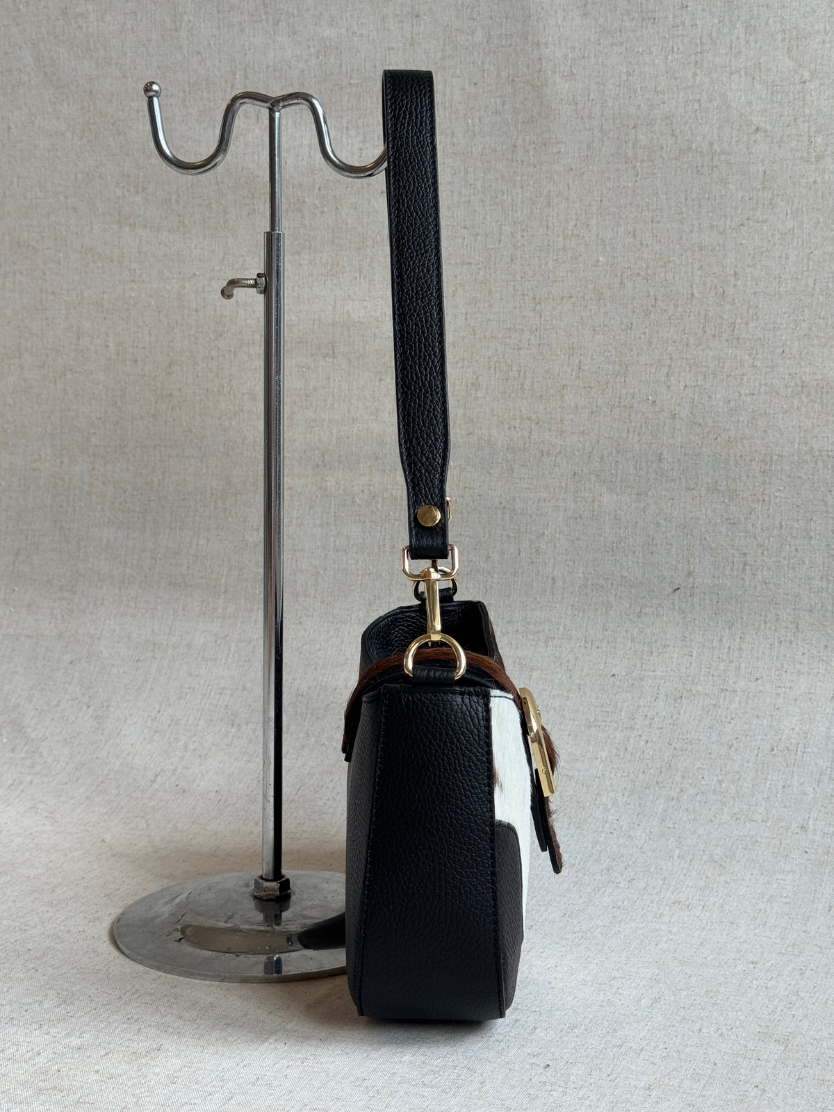 Borsa Nova - cavallino, con tracolla lunga