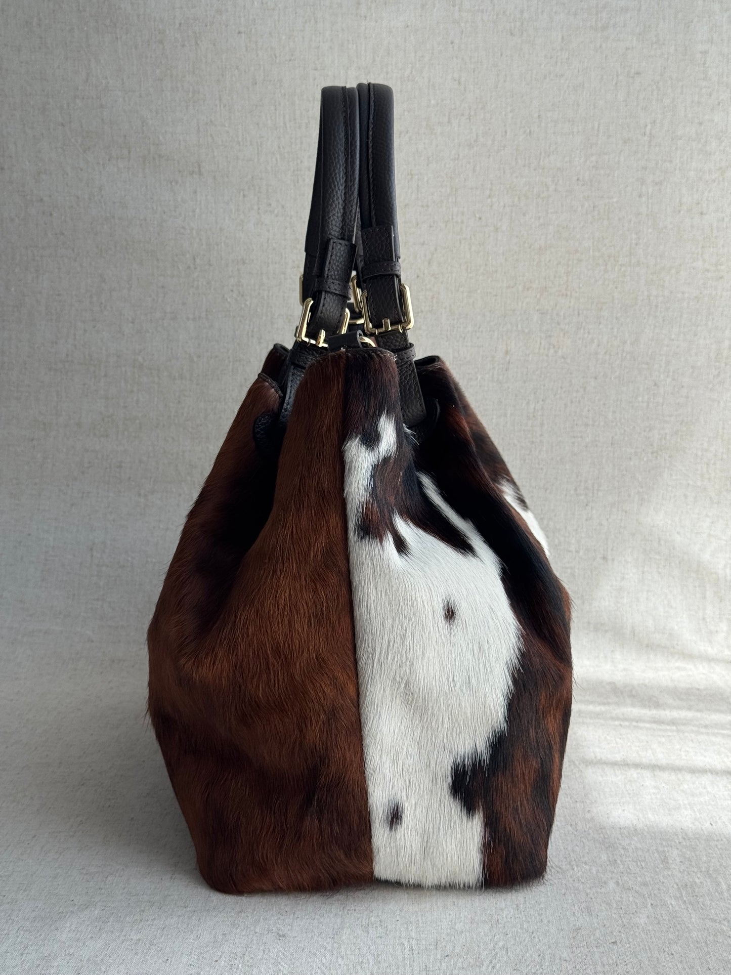 Borsa Marzia - misura grande, cavallino, con tracolla lunga