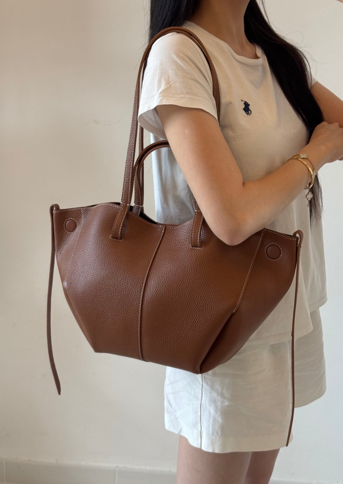 Borsa a spalla Sofia - misura piccola, con pochette