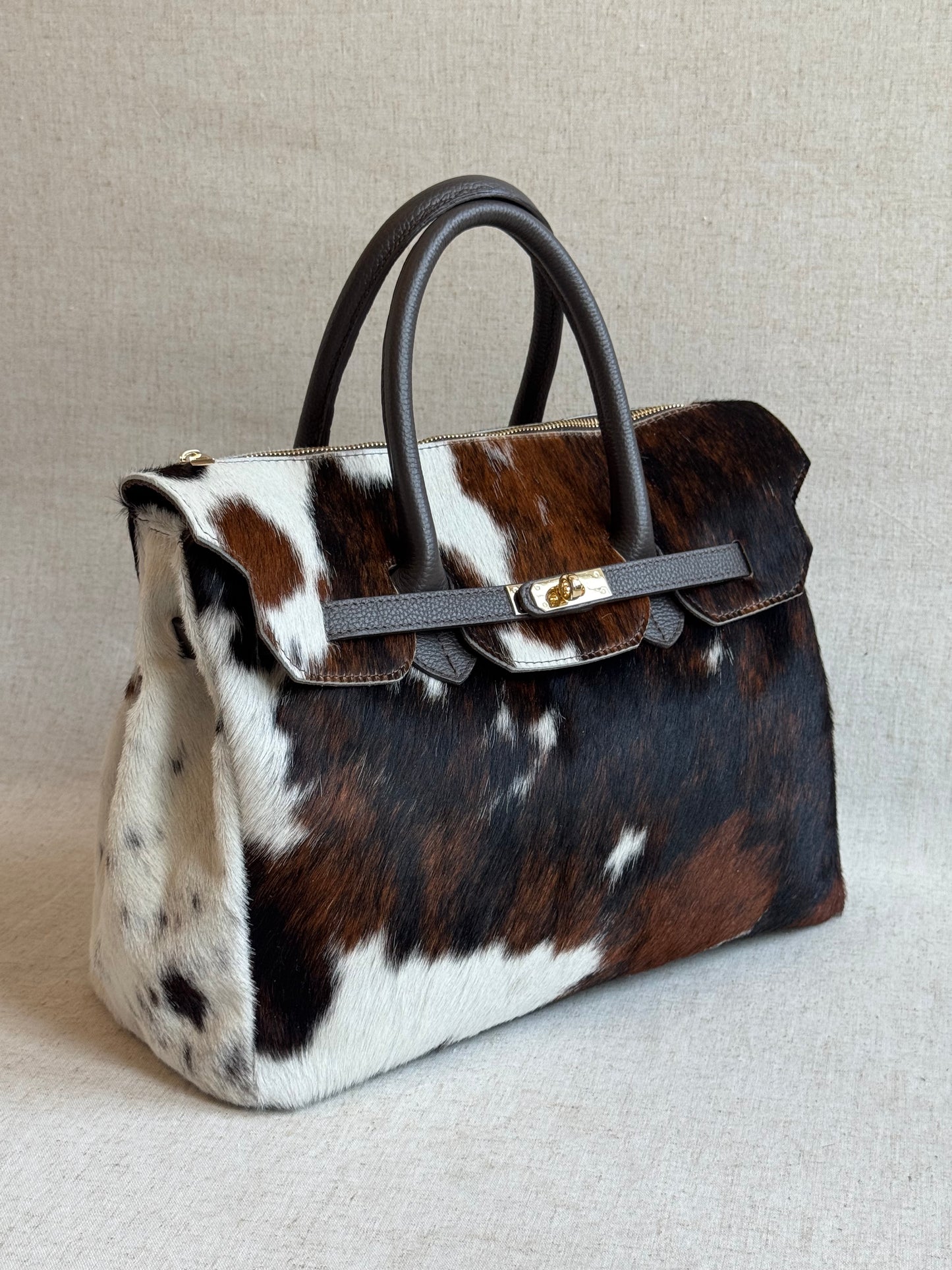 Borsa Jane - cavallino, misura grande, con tracolla lunga