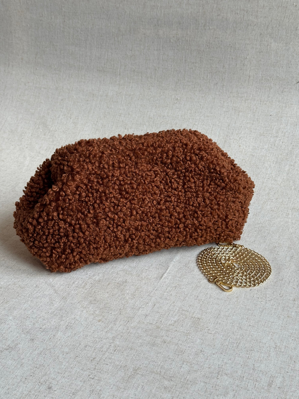 Pochette Sicilia - Teddy, con tracolla in catena