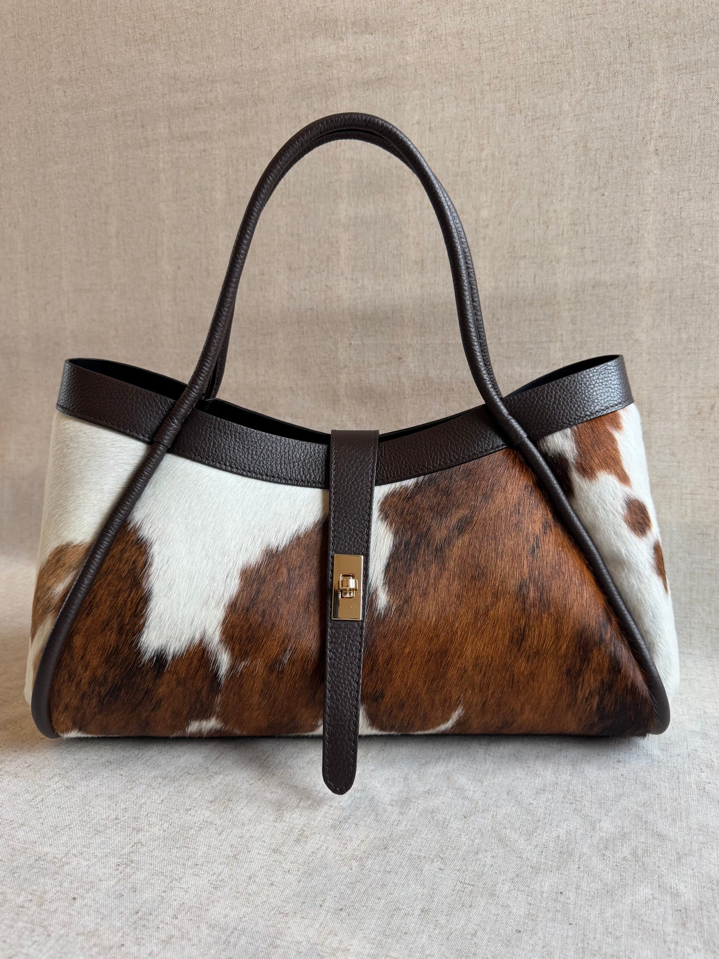 Preordine: Maxi borsa Carla - cavallino, con tracolla lunga