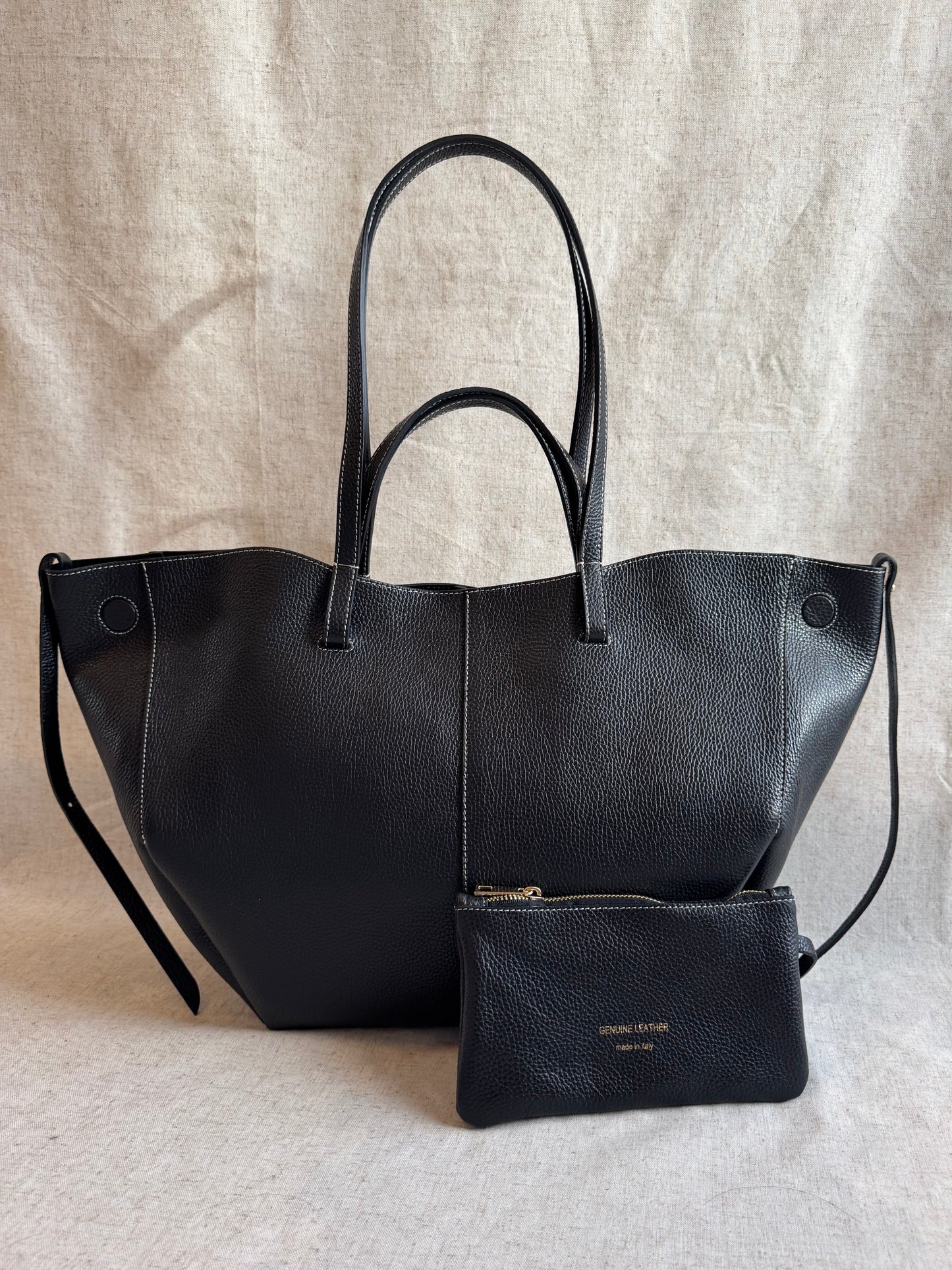 Borsa a spalla Sofia - misura grande, con pochette