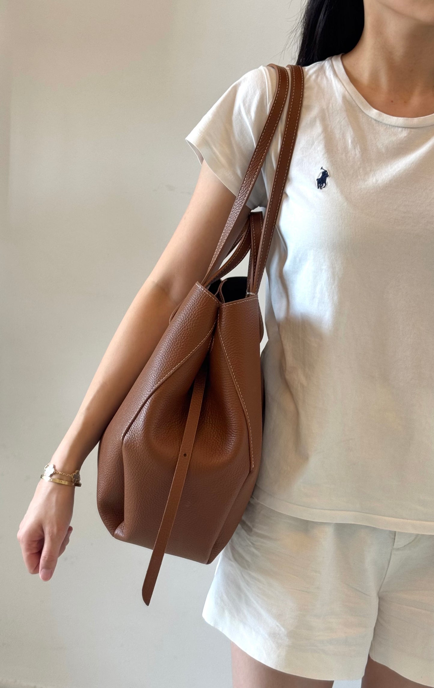 Borsa a spalla Sofia - misura grande, con pochette
