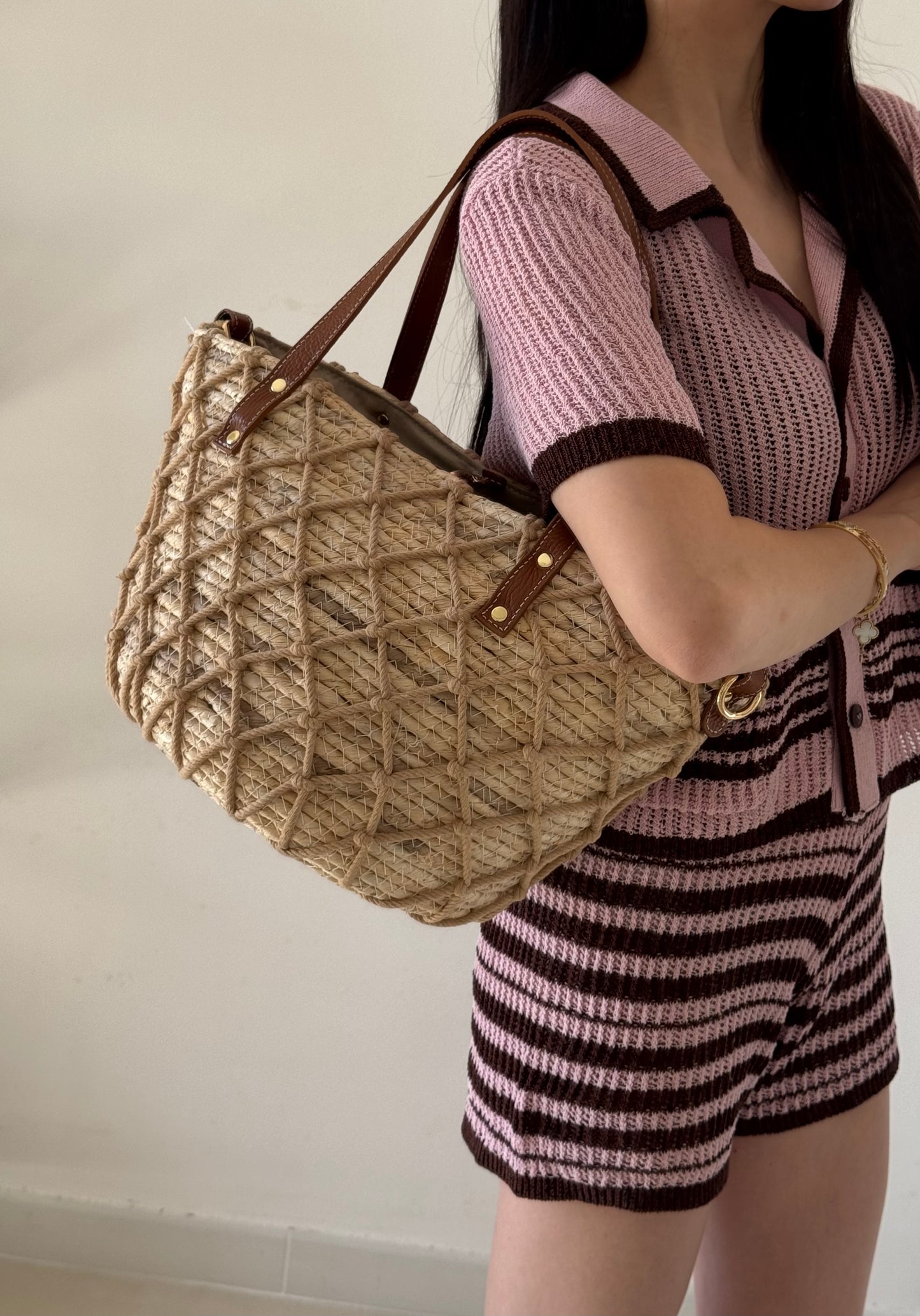 Borsa Basket - compresa di tracolla lunga