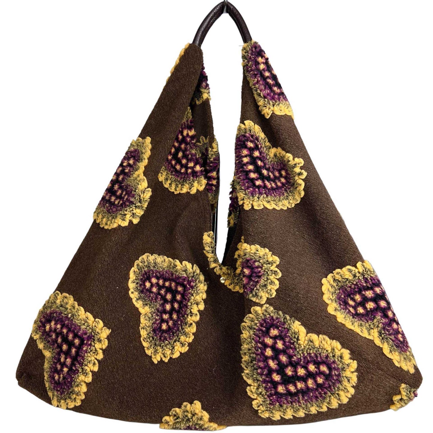 Maxi borsa a spalla Melissa - Lana