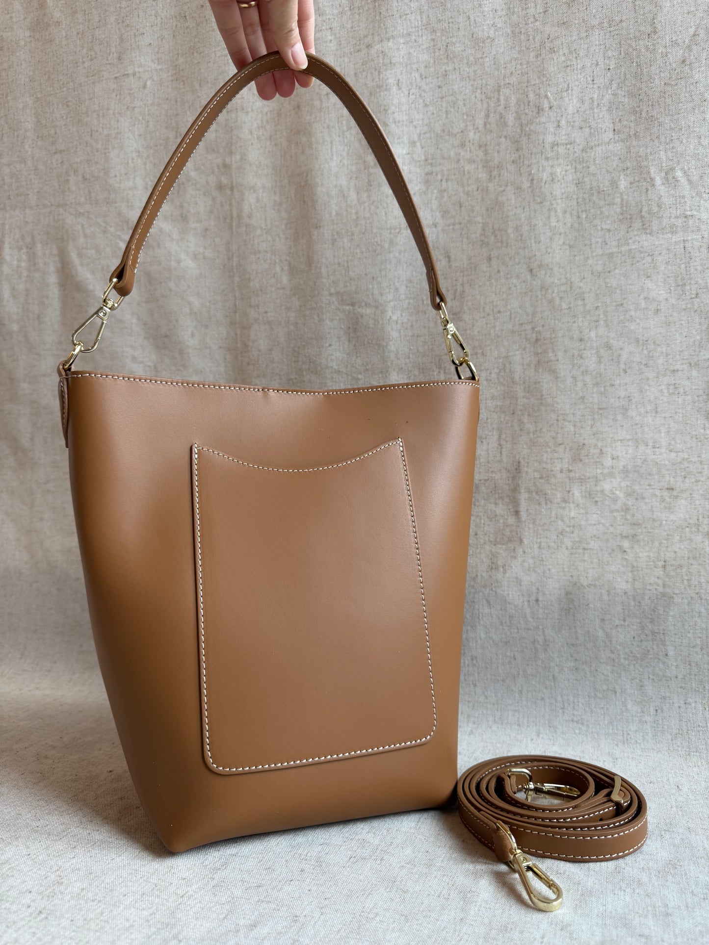 Borsa a spalla Vanessa - misura grande, con tracolla lunga