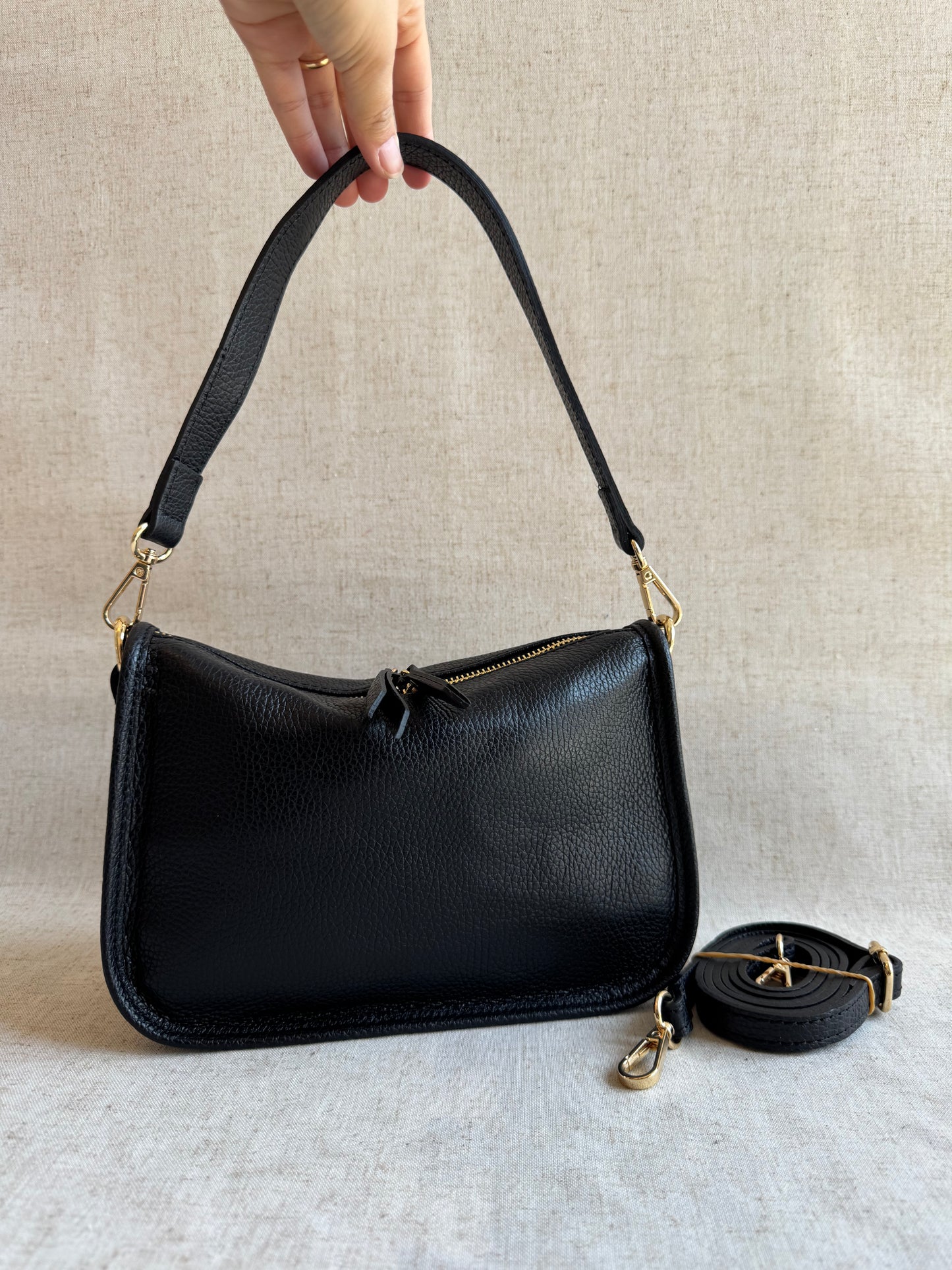Borsa a spalla Ginevra - con tracolla lunga