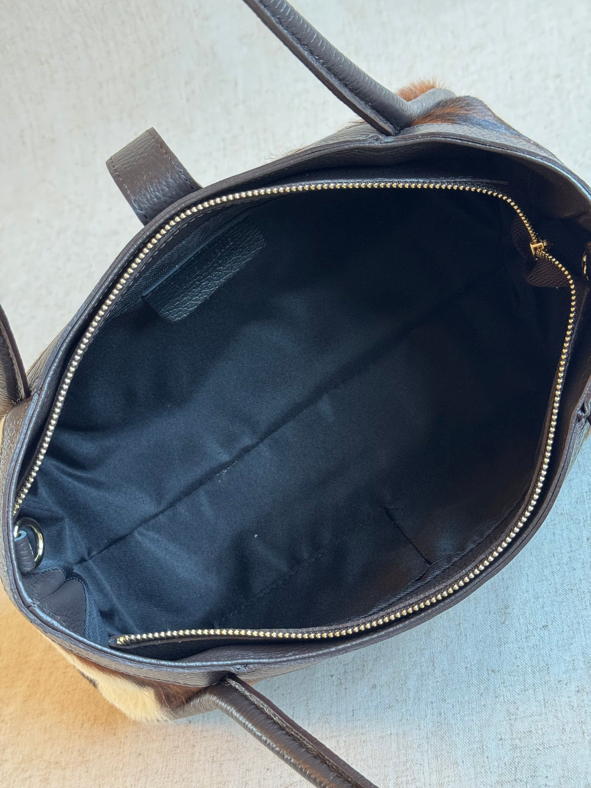 Borsa Carla - cavallino, con tracolla lunga
