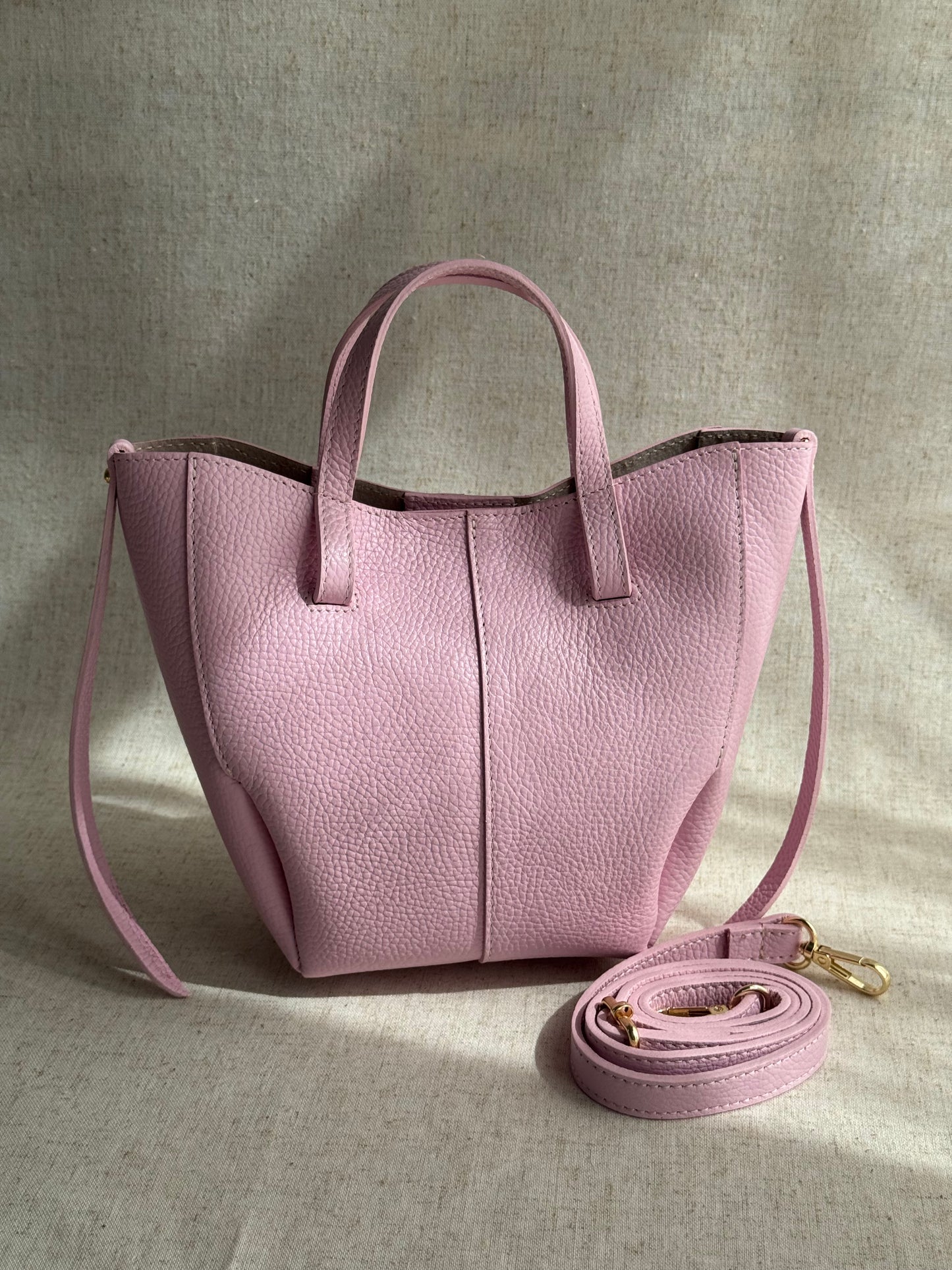 Borsa Sofia - misura nano, con tracolla lunga e pochette