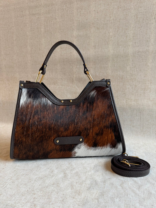 Borsa Giada - cavallino, con tracolla lunga