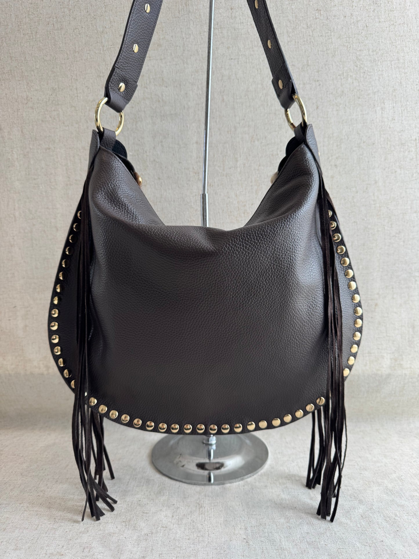 Borsa a spalla Texas - cavallino, con tracolla lunga