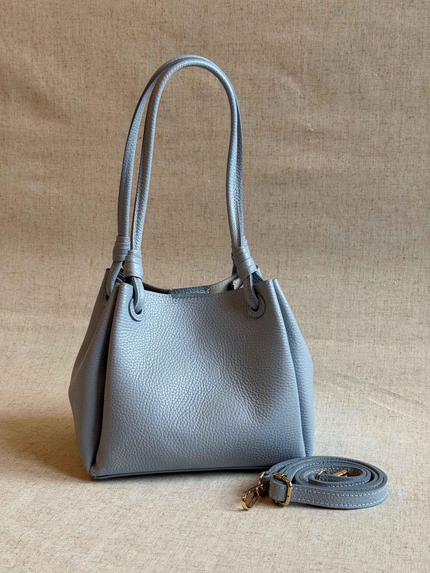 Borsa a spalla Cube - con tracolla lunga e pochette