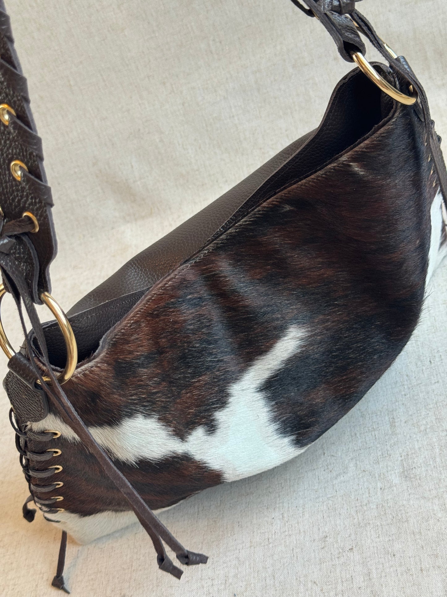 Borsa Dora - cavallino, con tracolla lunga